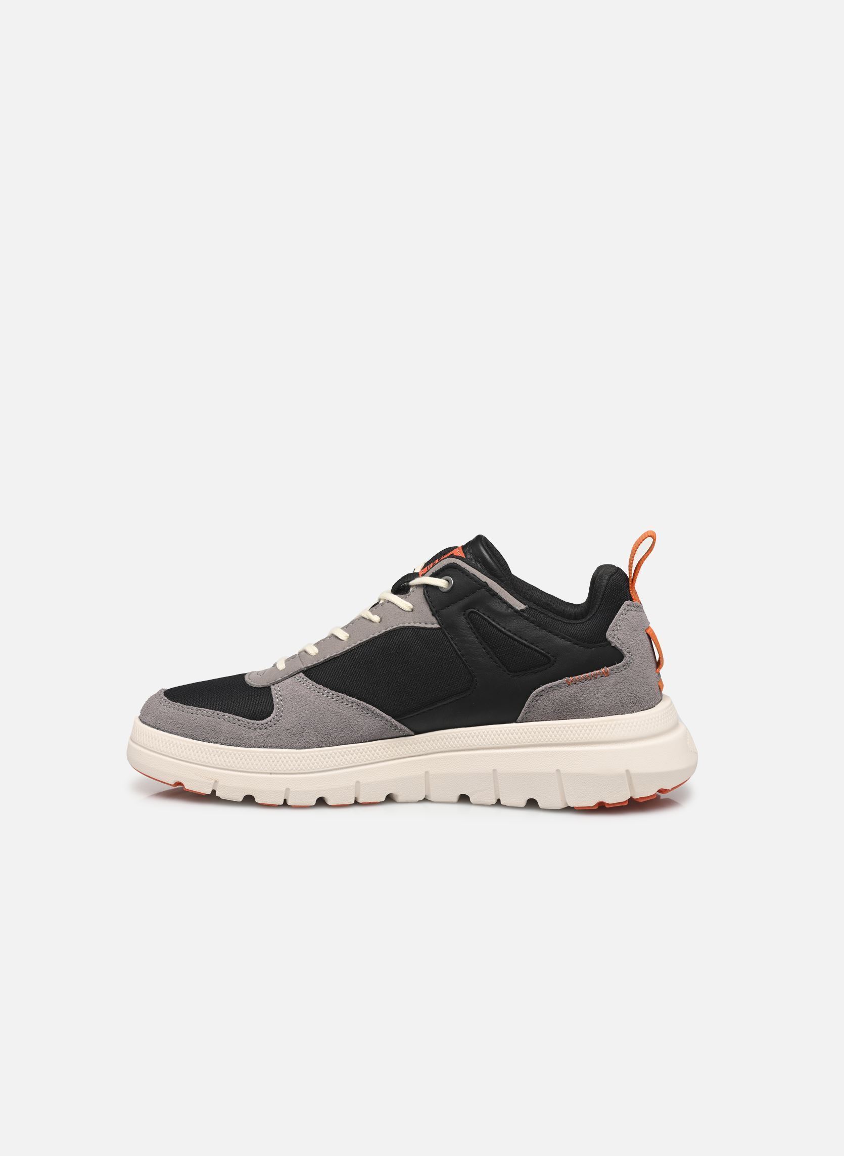Sneakers di tela Pallaflex Lo Mix Tx uomo grigio Palladium Sneakers di tela Pallaflex Lo Mix Tx uomo grigio BLACK/GREY SPARKY