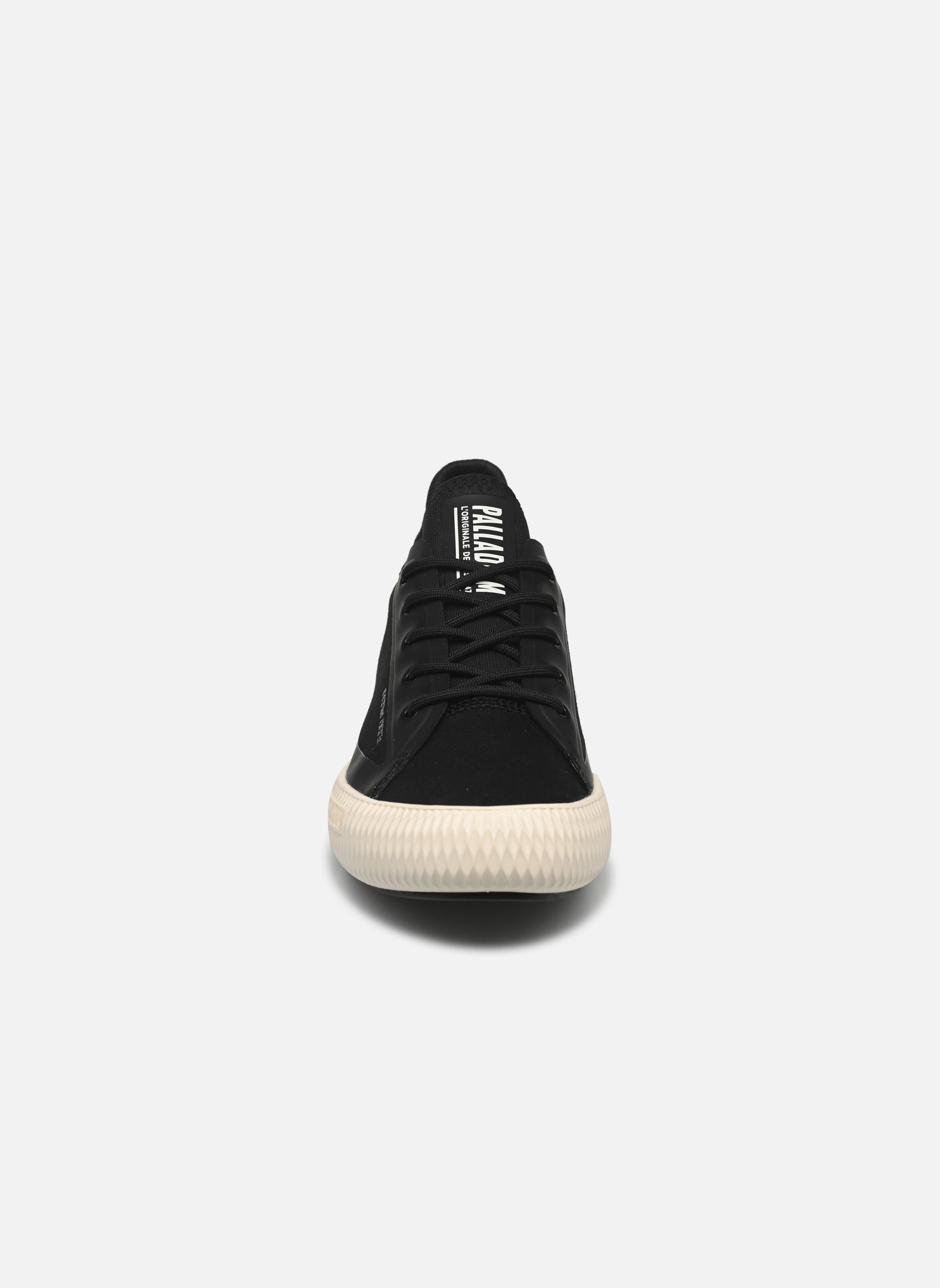 Baskets toile Pallanova Cvs femme noir Palladium Baskets toile Pallanova Cvs femme noir BLACK