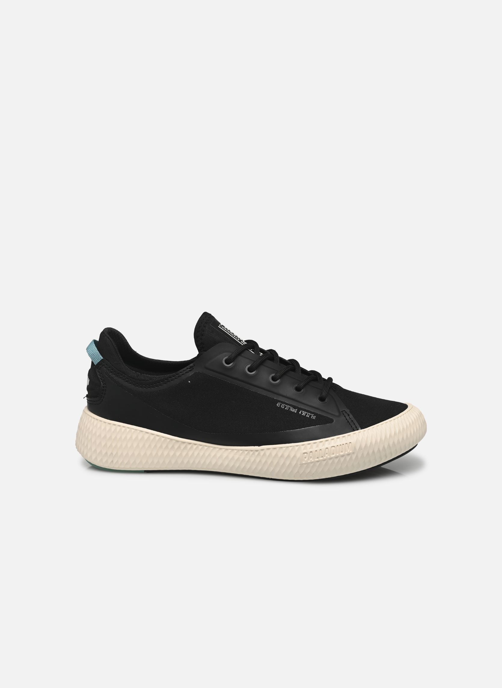 Baskets toile Pallanova Cvs femme noir Palladium Baskets toile Pallanova Cvs femme noir BLACK