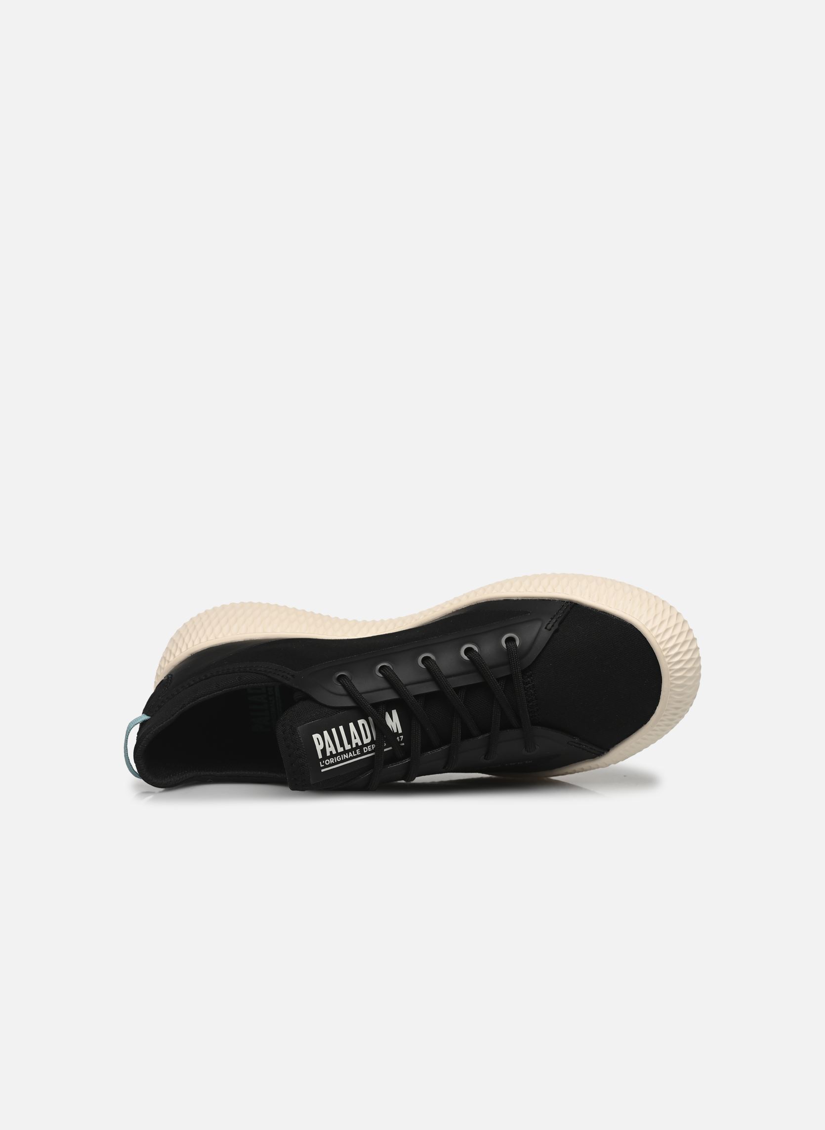 Baskets toile Pallanova Cvs femme noir Palladium Baskets toile Pallanova Cvs femme noir BLACK