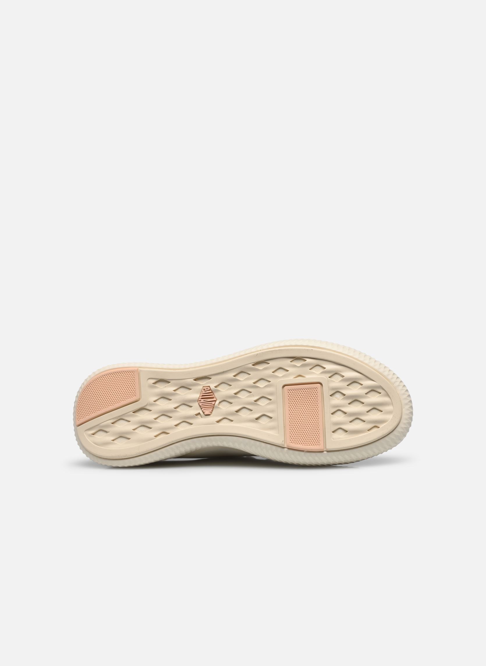 Baskets toile Pallanova Cvs femme beige Palladium Baskets toile Pallanova Cvs femme beige CREAM WHITE