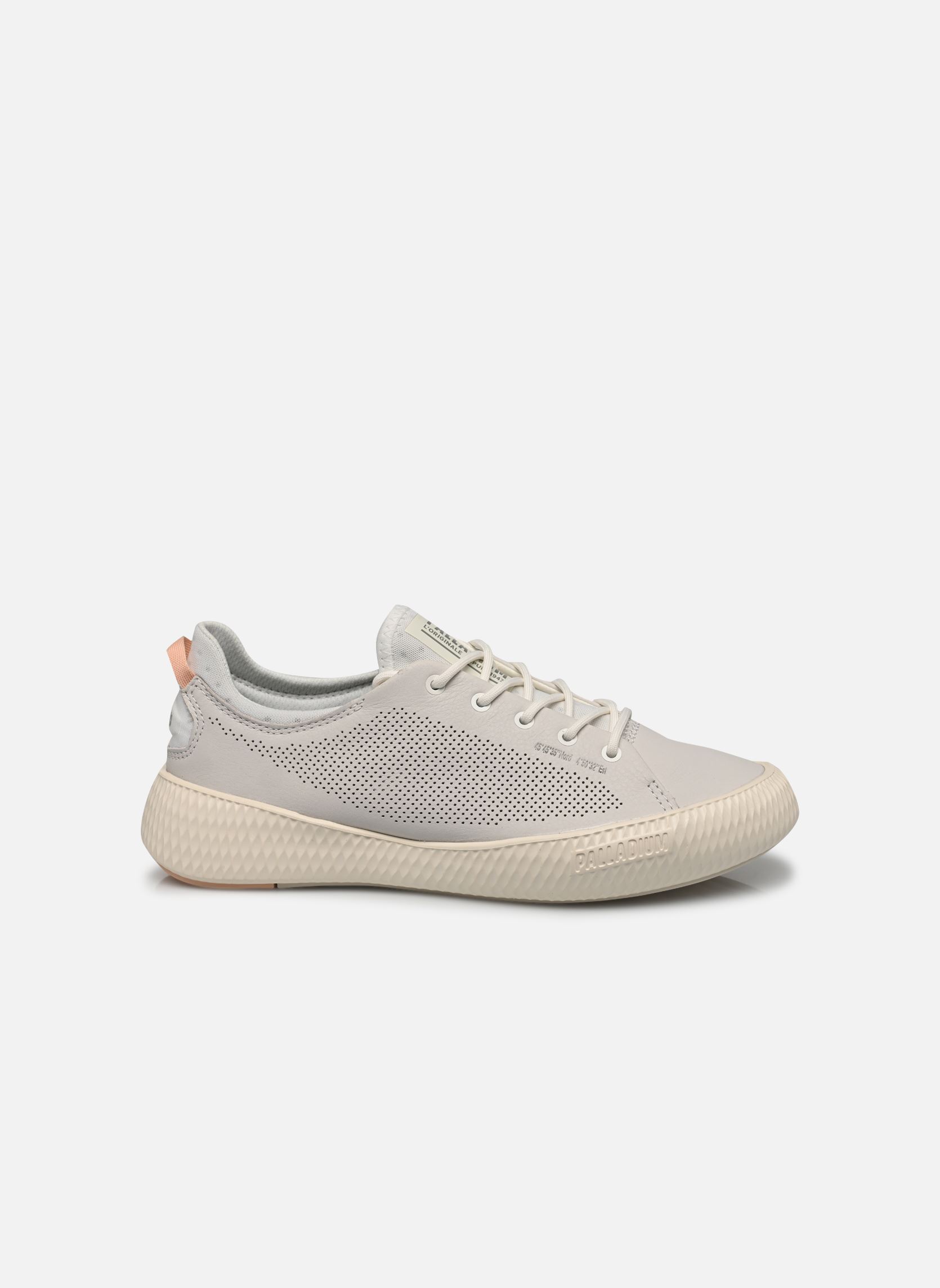 Leinen-Sneaker Pallanova Lth damen weiß Palladium Leinen-Sneaker Pallanova Lth damen weiß STAR WHITE