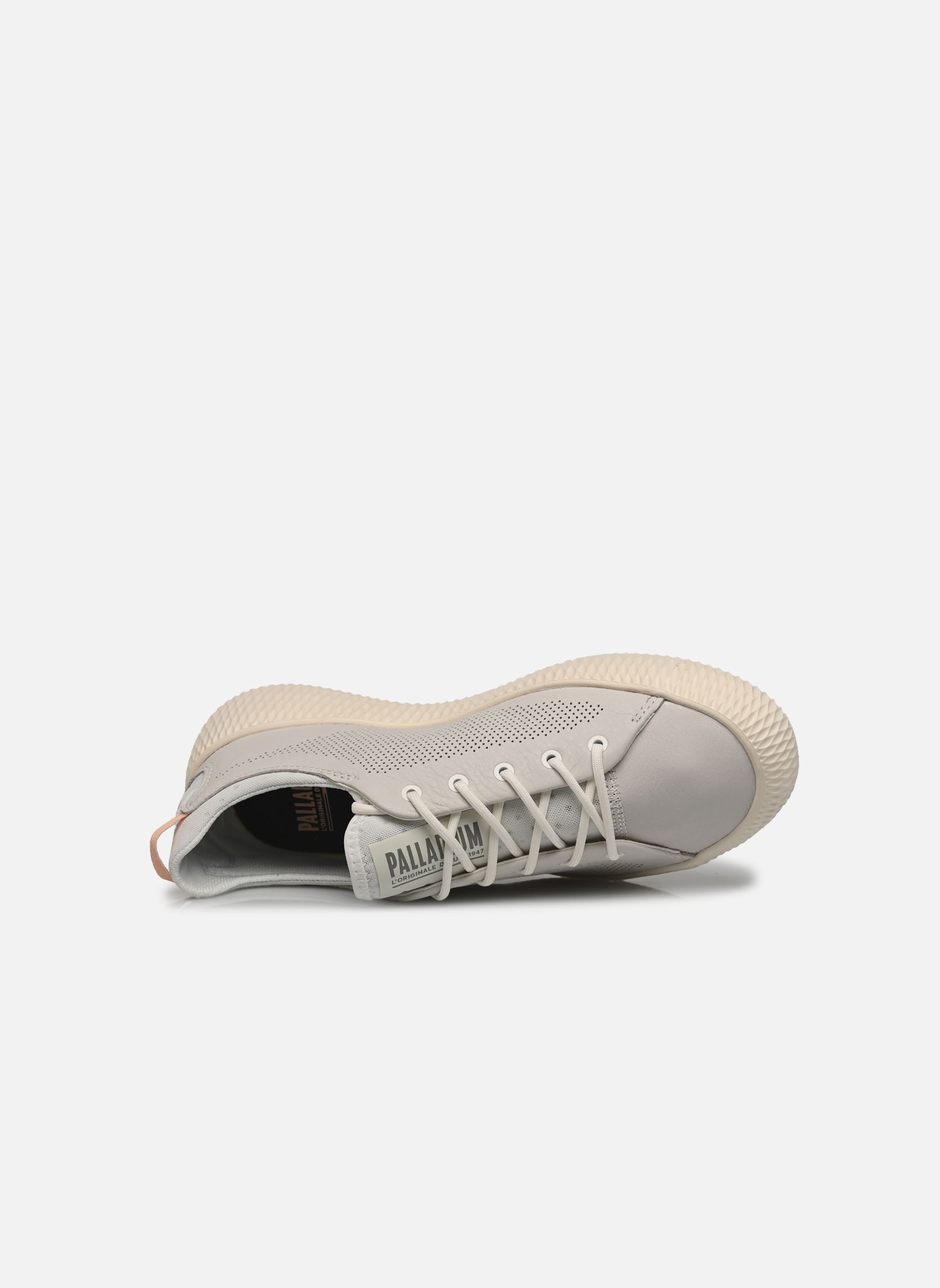 Leinen-Sneaker Pallanova Lth damen weiß Palladium Leinen-Sneaker Pallanova Lth damen weiß STAR WHITE