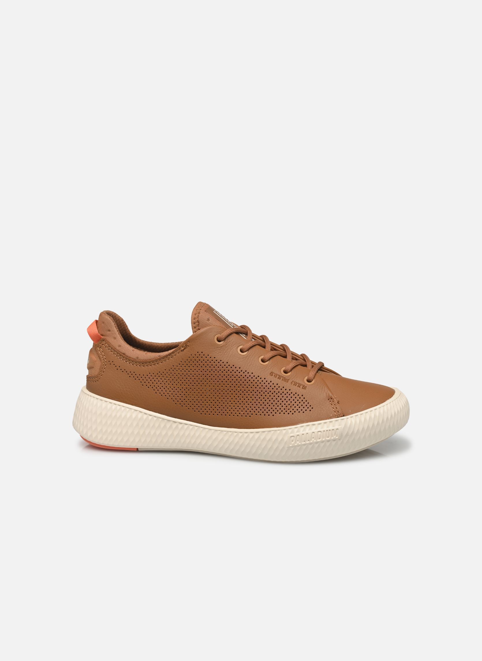 Baskets toile Pallanova Lth femme marron Palladium Baskets toile Pallanova Lth femme marron DEAR BROWN