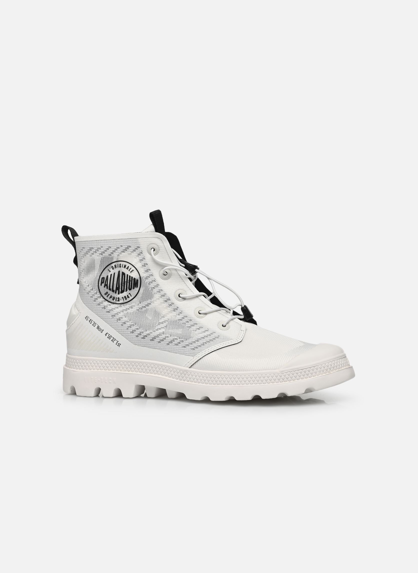 Baskets montantes Pampa Lite Travel Vt homme blanc Palladium Baskets montantes Pampa Lite Travel Vt homme blanc STAR WHITE