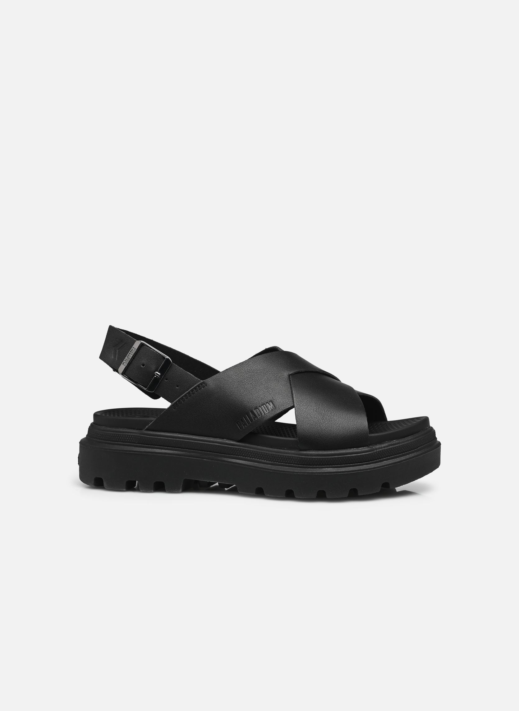 Sandalias y plataformas de cuña Pallacruise Crossed mujer negro Palladium Sandalias y plataformas de cuña Pallacruise Crossed mujer negro BLACK