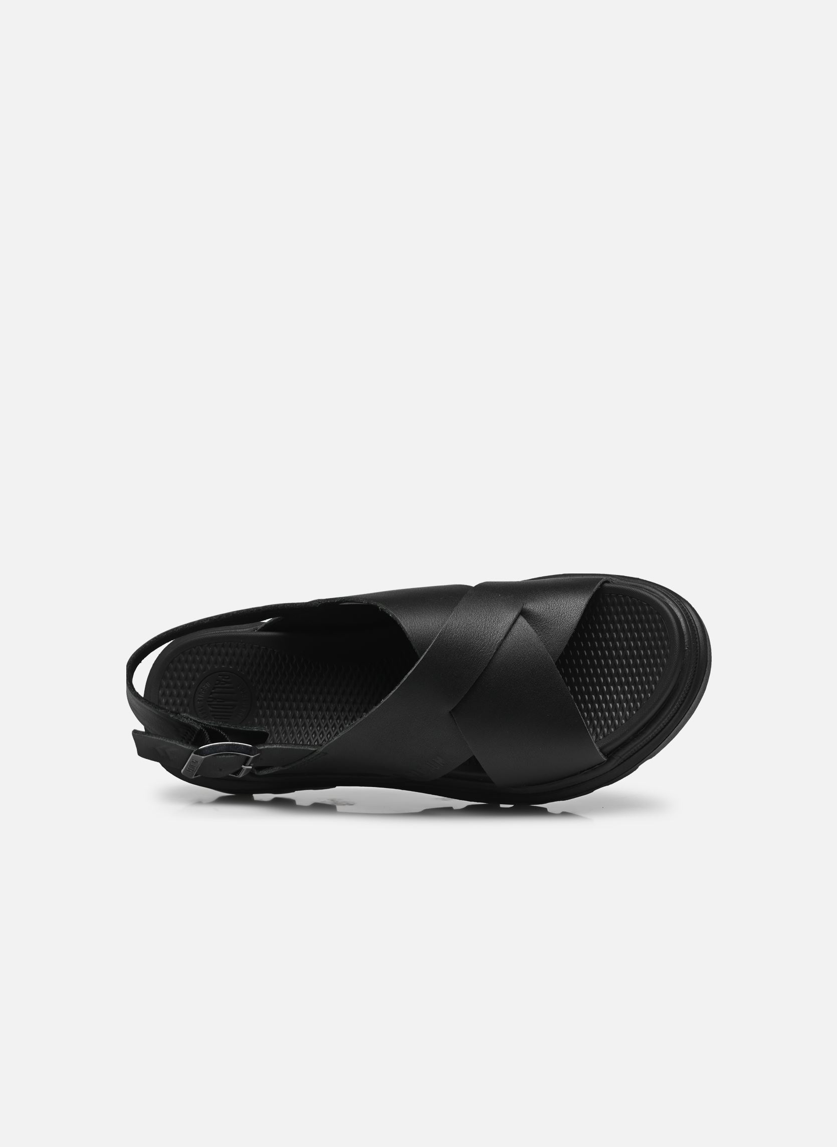 Sandalias y plataformas de cuña Pallacruise Crossed mujer negro Palladium Sandalias y plataformas de cuña Pallacruise Crossed mujer negro BLACK
