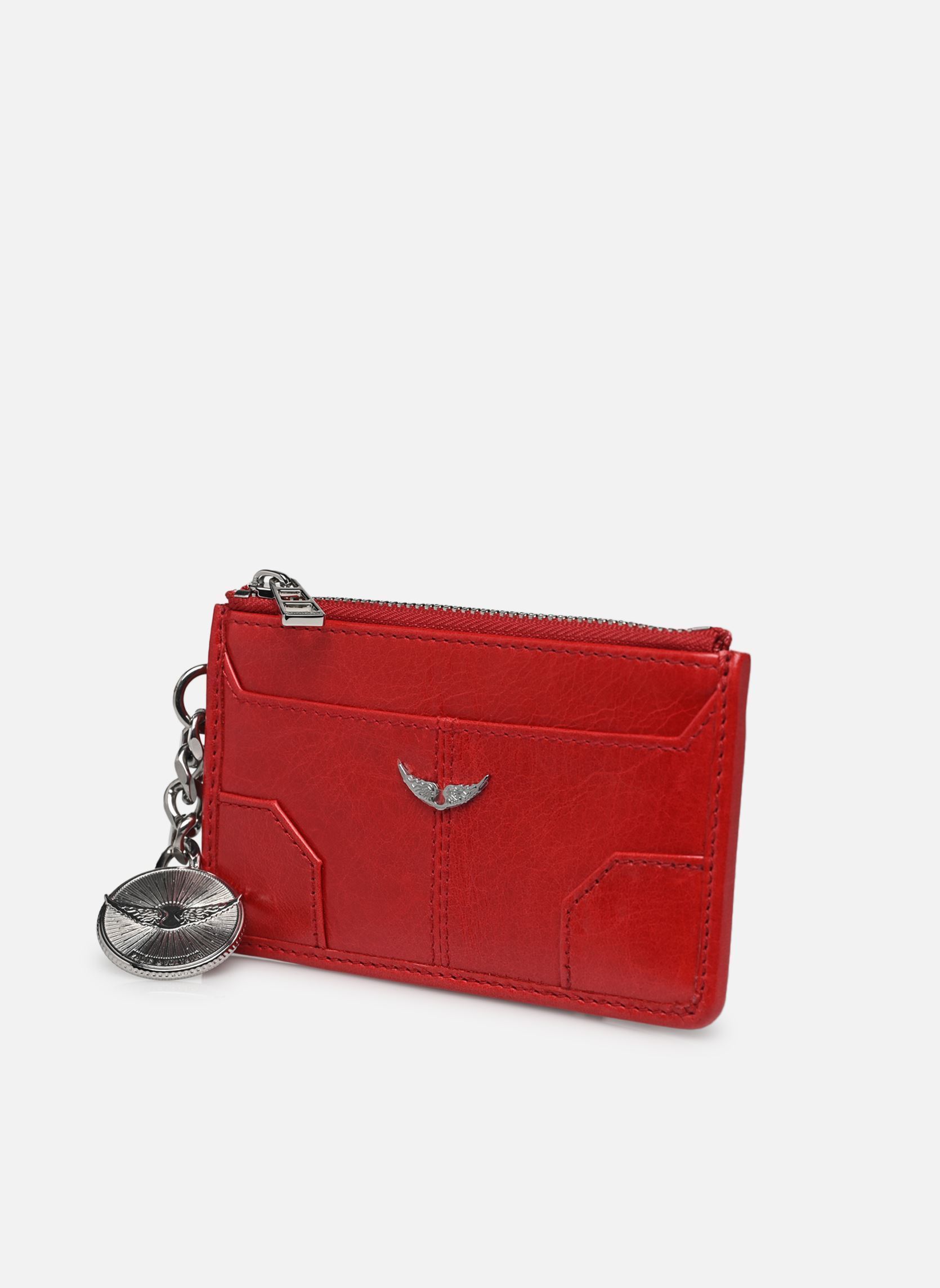 Porte-cartes Sunny Card Vintage Patent femme rouge Zadig & Voltaire Porte-cartes Sunny Card Vintage Patent femme rouge POWER
