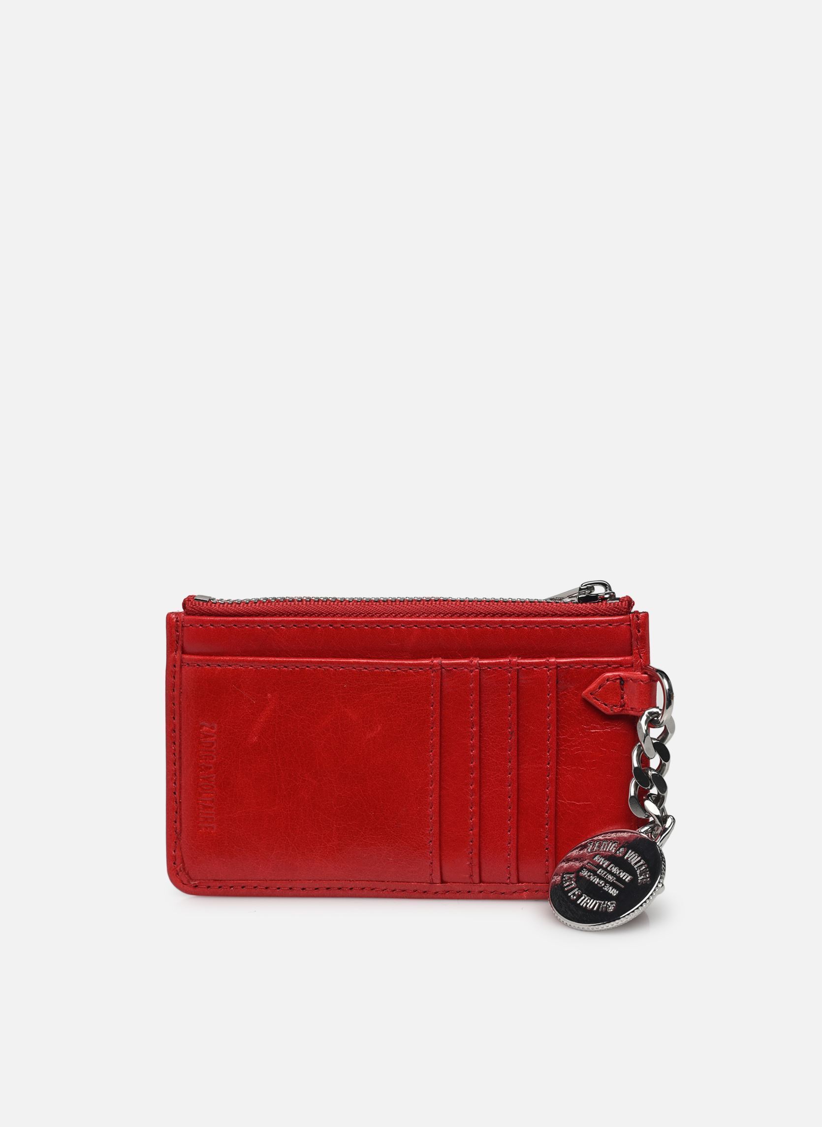 Porte-cartes Sunny Card Vintage Patent femme rouge Zadig & Voltaire Porte-cartes Sunny Card Vintage Patent femme rouge POWER