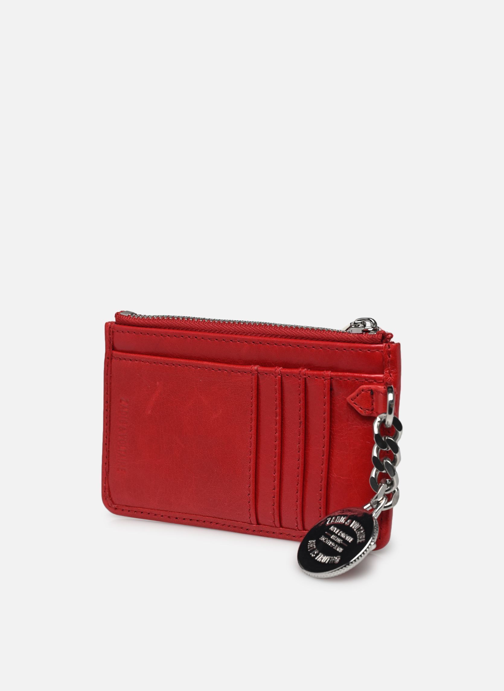 Porte-cartes Sunny Card Vintage Patent femme rouge Zadig & Voltaire Porte-cartes Sunny Card Vintage Patent femme rouge POWER