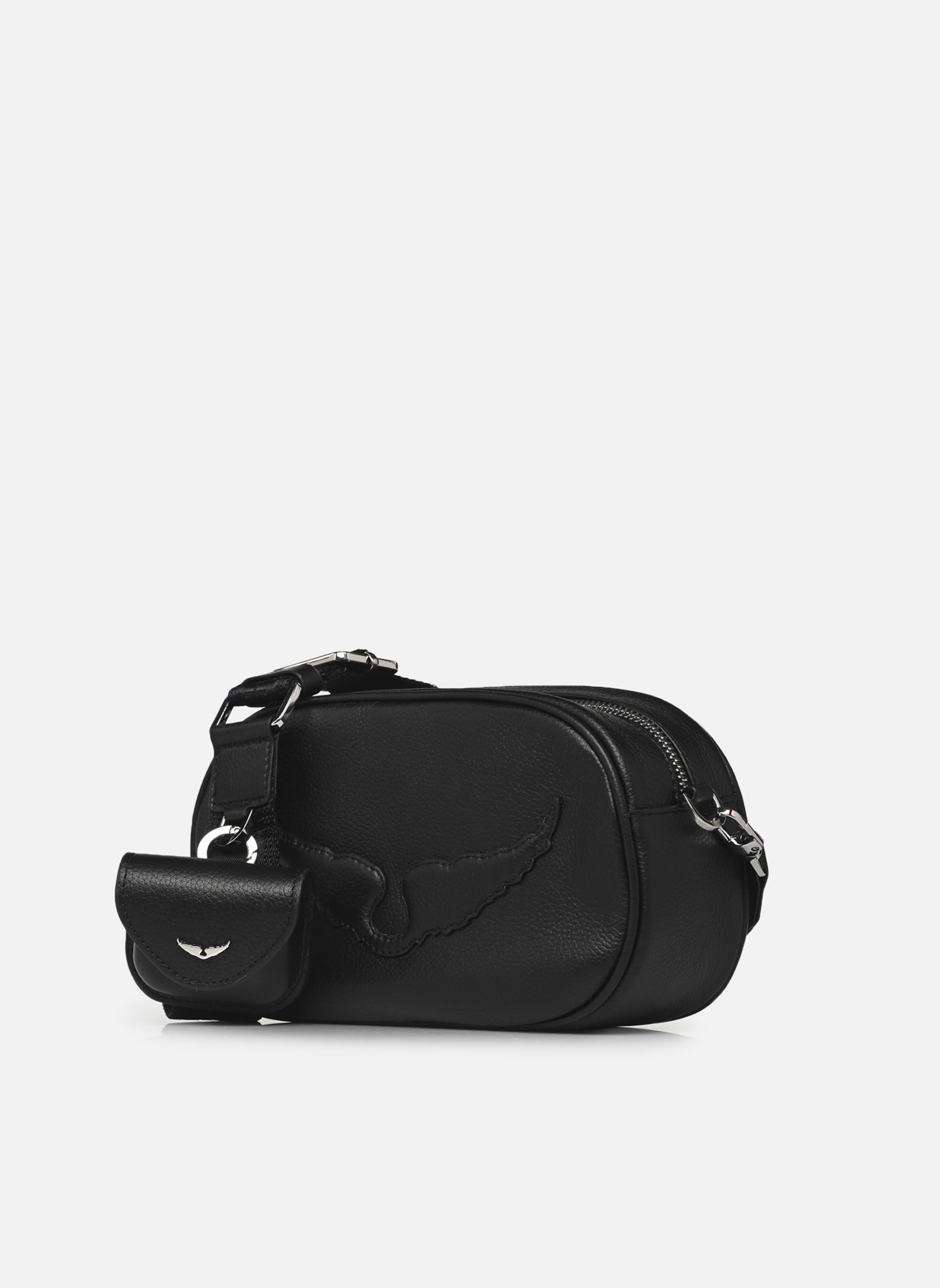 Sacs bandoulière Rock With You Grained Leather femme noir Zadig & Voltaire Sacs bandoulière Rock With You Grained Leather femme noir BLACK