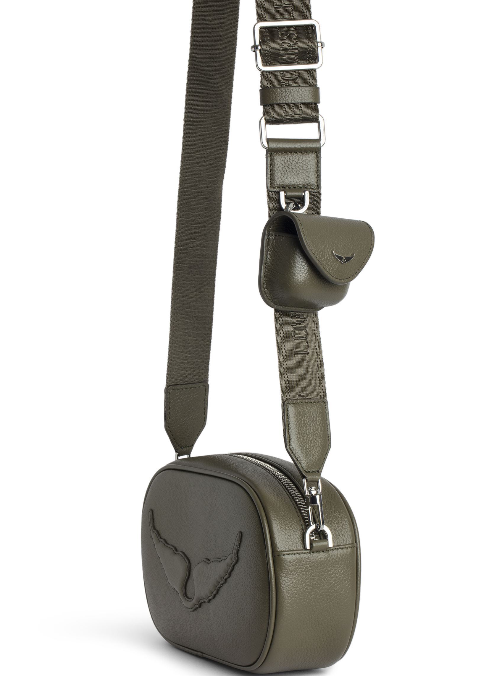 Sacs bandoulière Rock With You Grained Leather femme vert Zadig & Voltaire Sacs bandoulière Rock With You Grained Leather femme vert RECORD