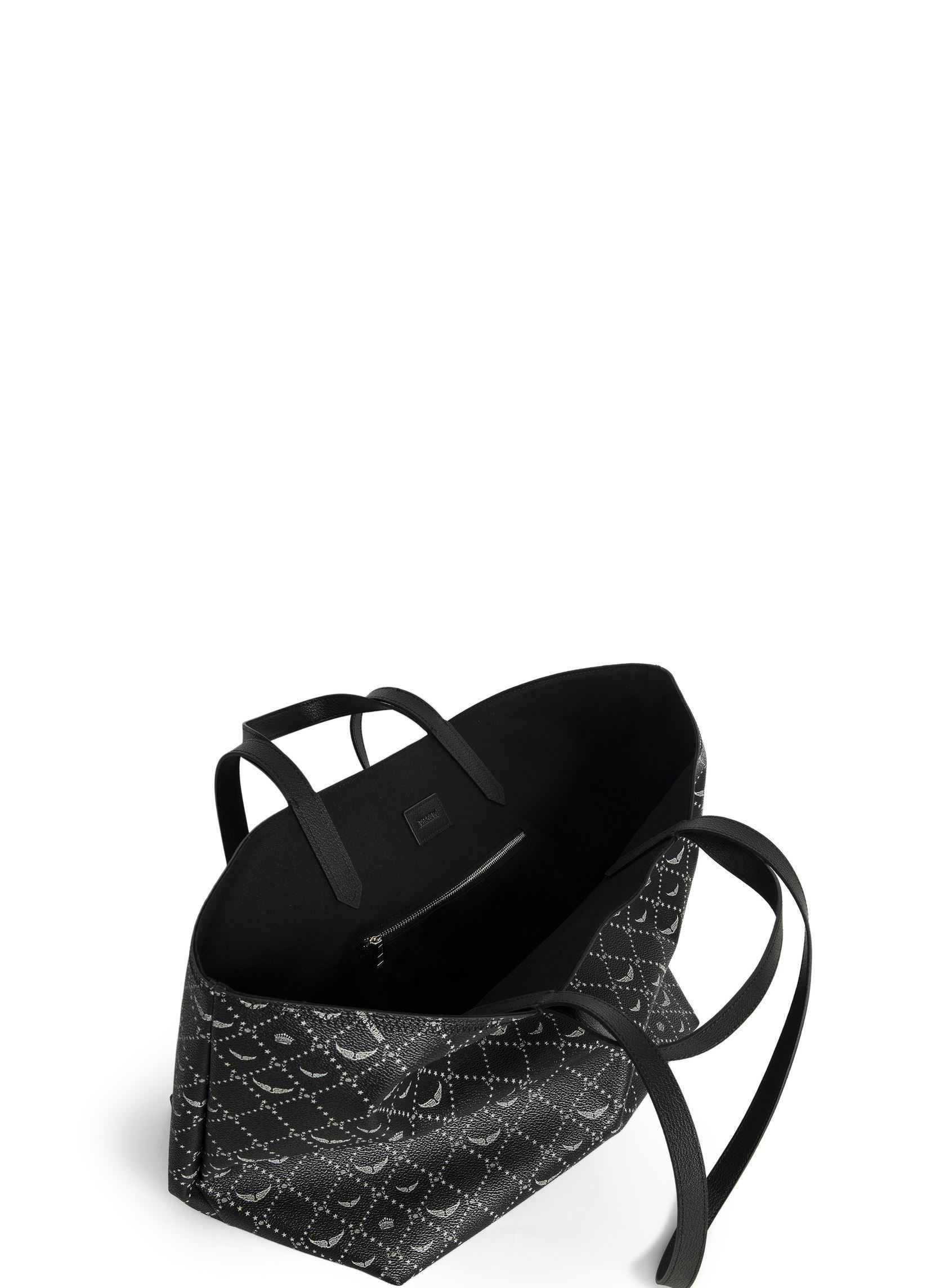 Grote winkelzak Z Shopper Xl Monogram dames zwart Zadig & Voltaire Grote winkelzak Z Shopper Xl Monogram dames zwart NOIR