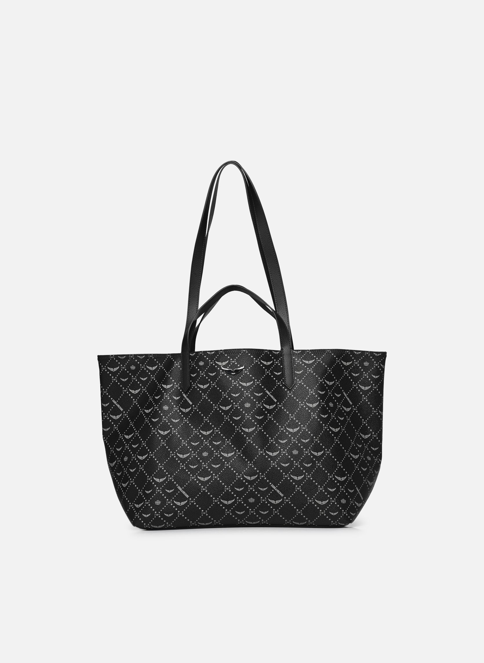 Grote winkelzak Z Shopper Xl Monogram dames zwart Zadig & Voltaire Grote winkelzak Z Shopper Xl Monogram dames zwart NOIR