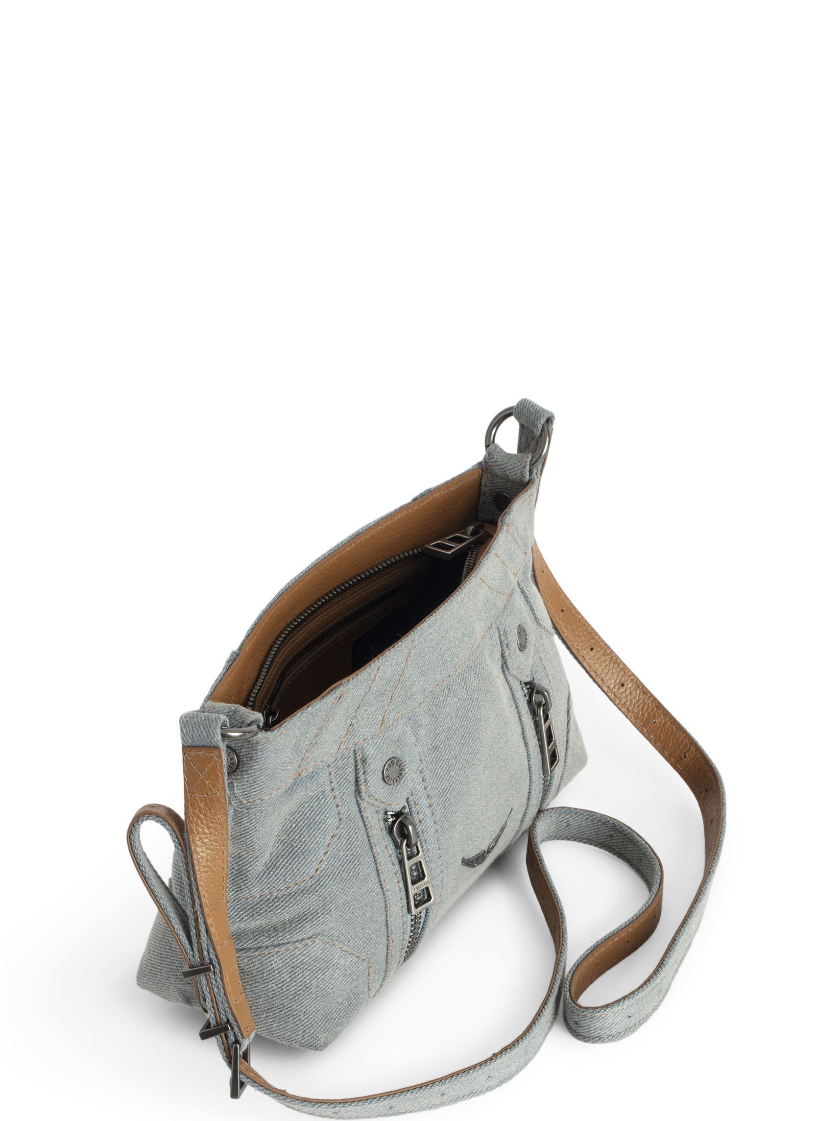 Sacs bandoulière Sunny Mood Denim femme bleu Zadig & Voltaire Sacs bandoulière Sunny Mood Denim femme bleu BREEZE