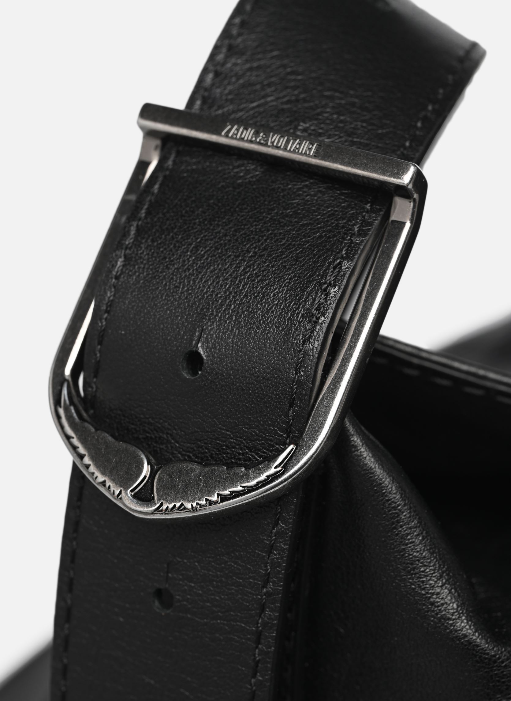 Bandolera Jane Calfskin Leather mujer negro Zadig & Voltaire Bandolera Jane Calfskin Leather mujer negro BLACK