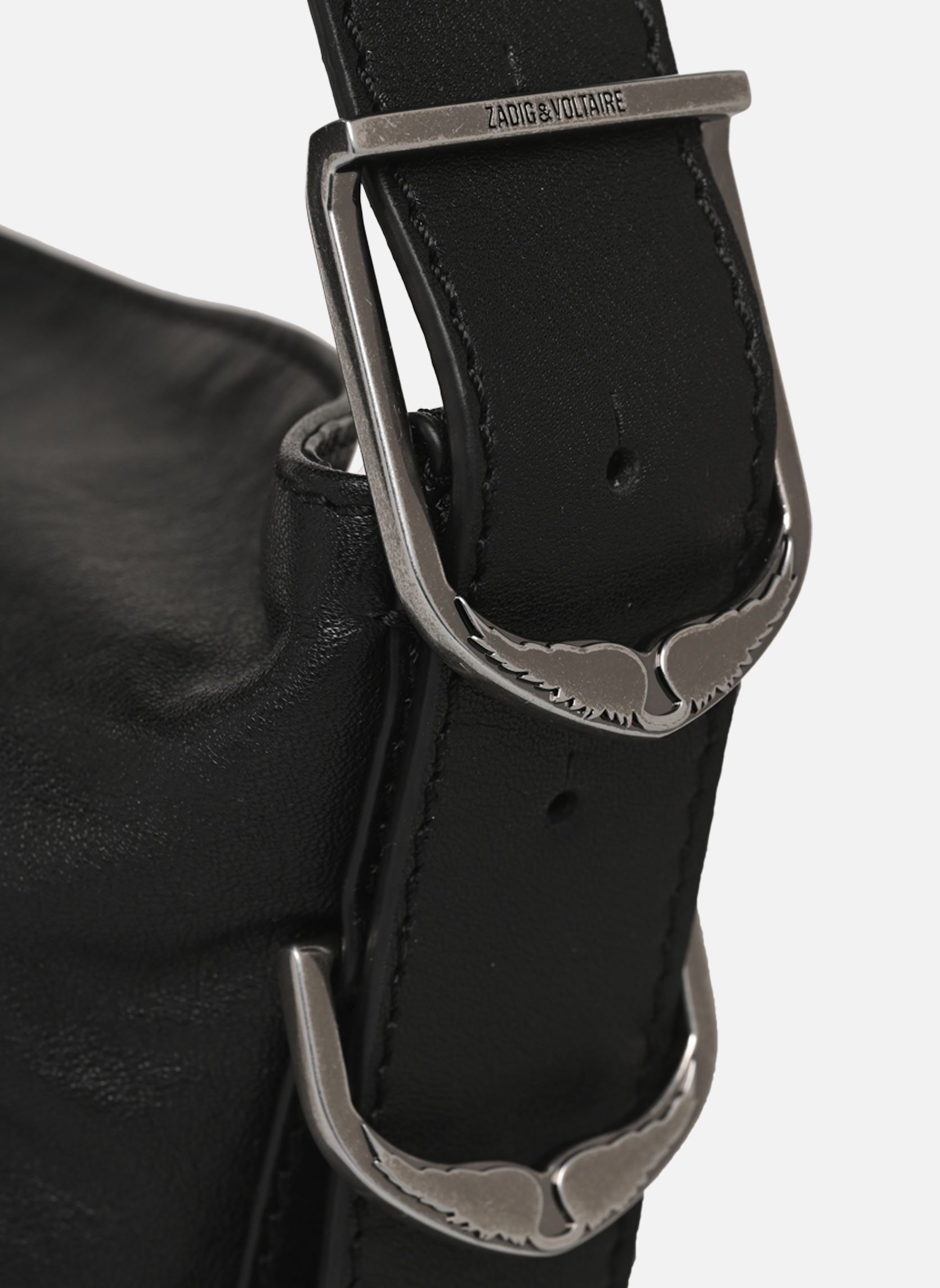 Schoudertassen Baby Jane Calfskin dames zwart Zadig & Voltaire Schoudertassen Baby Jane Calfskin dames zwart BLACK