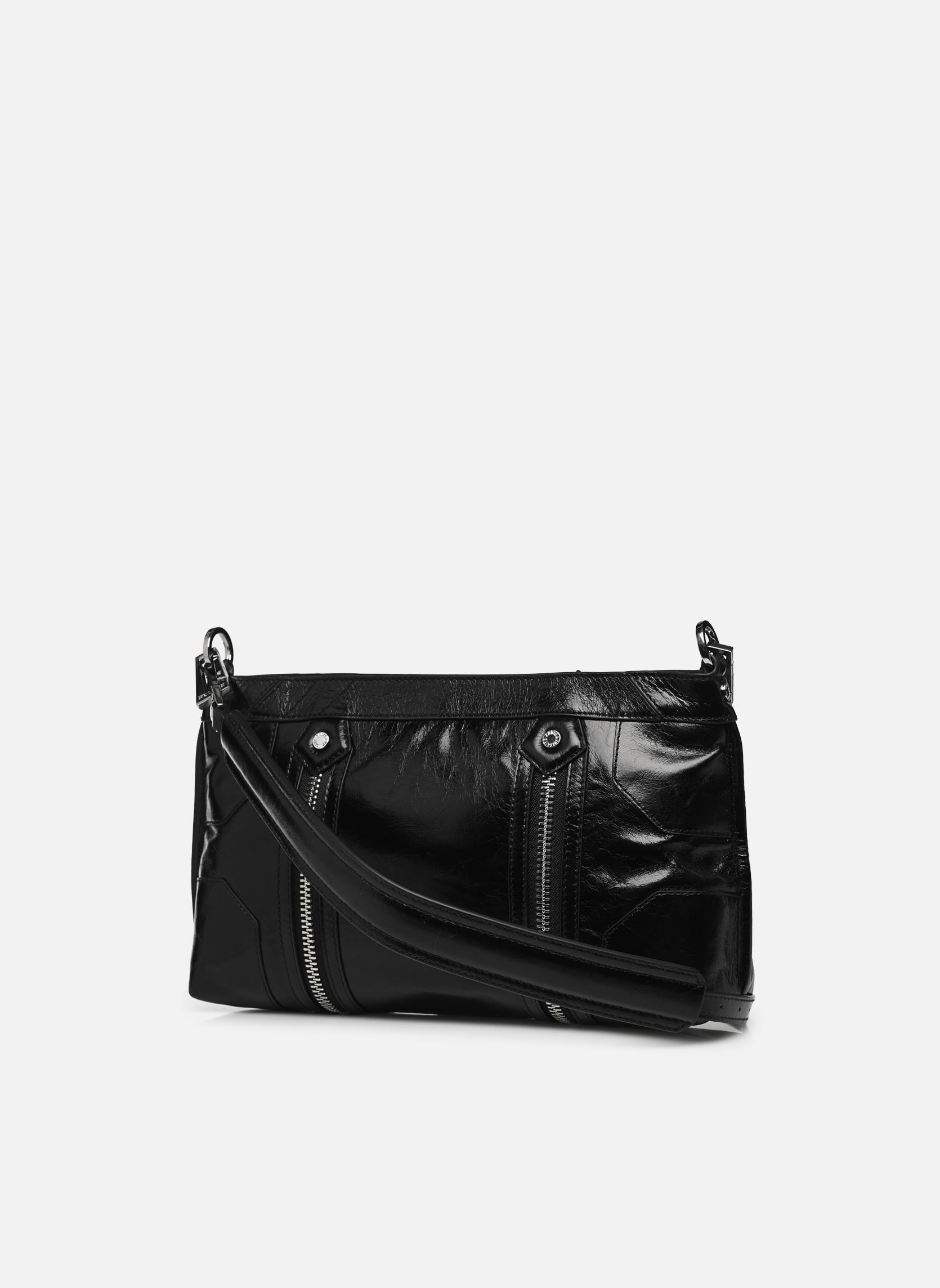 Sacs bandoulière Sunny Moody Vintage Patent N femme noir Zadig & Voltaire Sacs bandoulière Sunny Moody Vintage Patent N femme noir NOIR