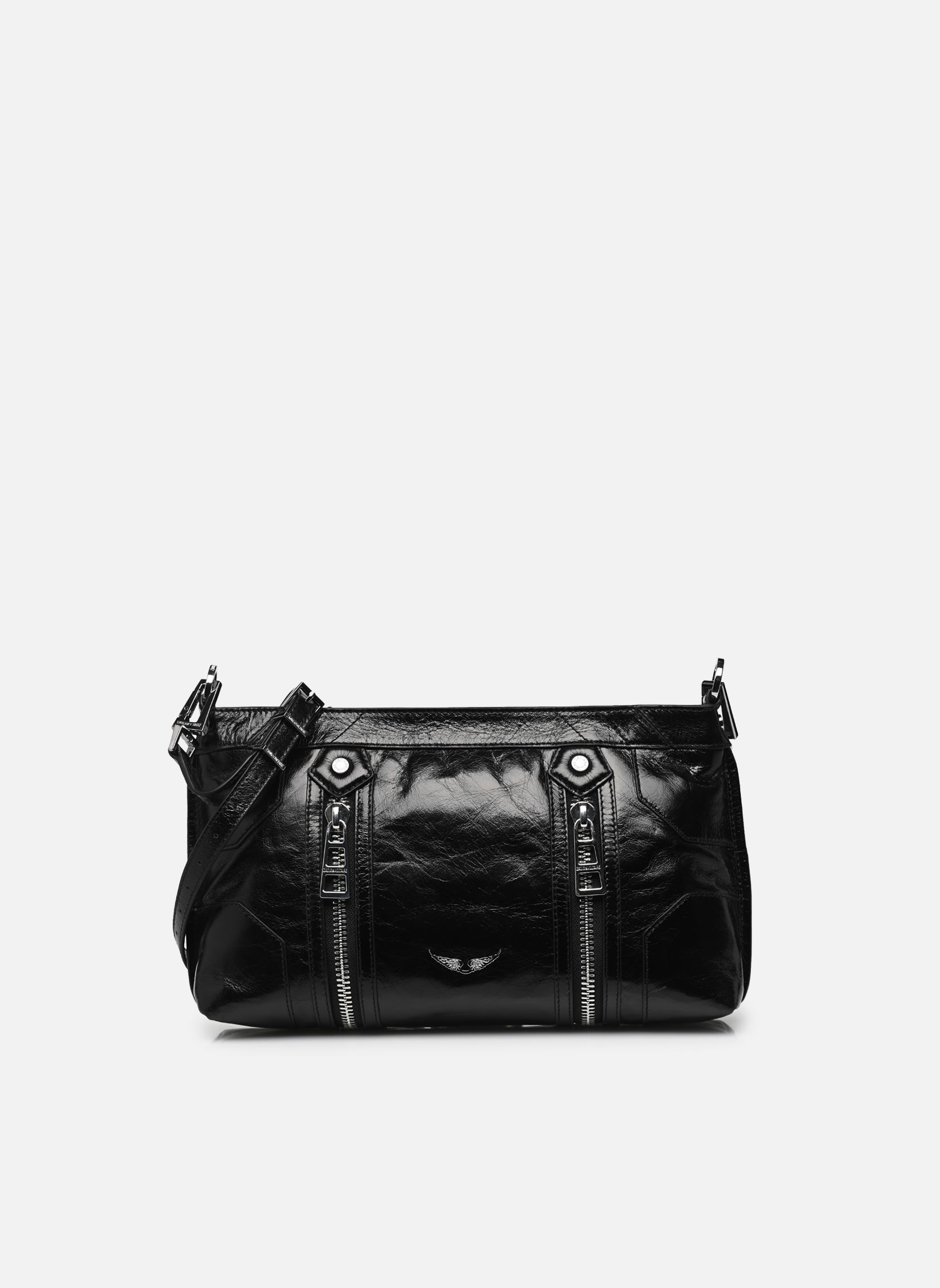 Sacs bandoulière Sunny Moody Vintage Patent N femme noir Zadig & Voltaire Sacs bandoulière Sunny Moody Vintage Patent N femme noir NOIR