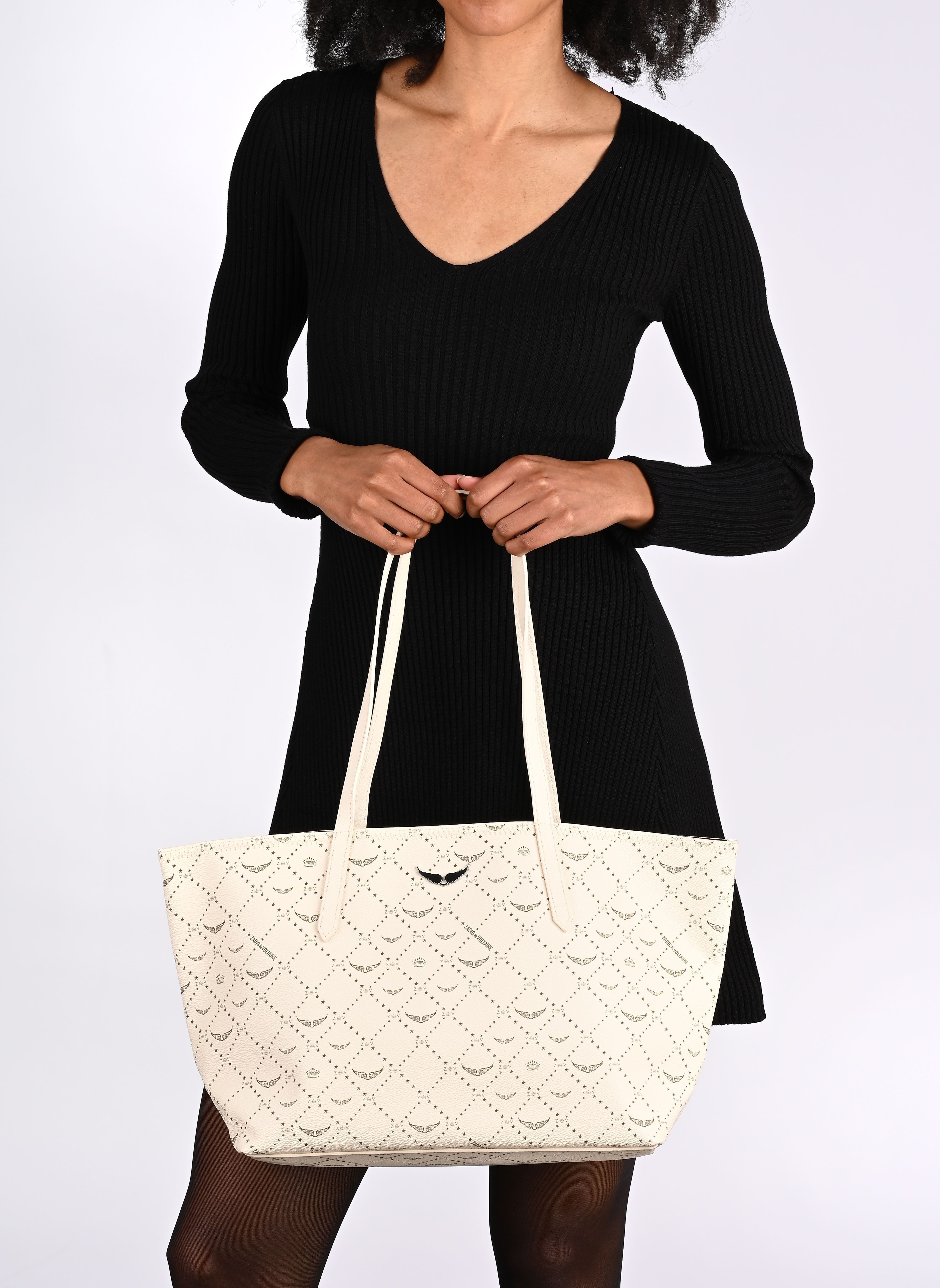Shopper Z Shopper Monogram damen weiß Zadig & Voltaire Shopper Z Shopper Monogram damen weiß FLASH