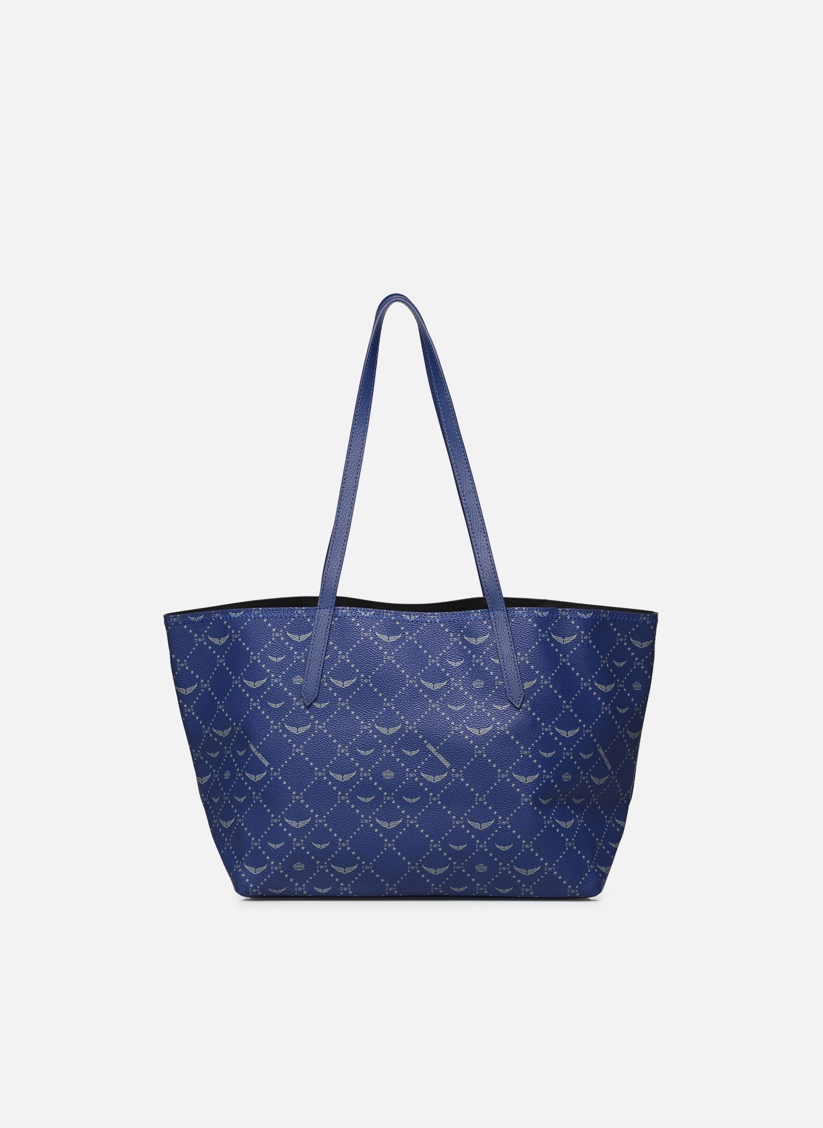 Grote winkelzak Z Shopper Monogram dames blauw Zadig & Voltaire Grote winkelzak Z Shopper Monogram dames blauw ELECTRIC