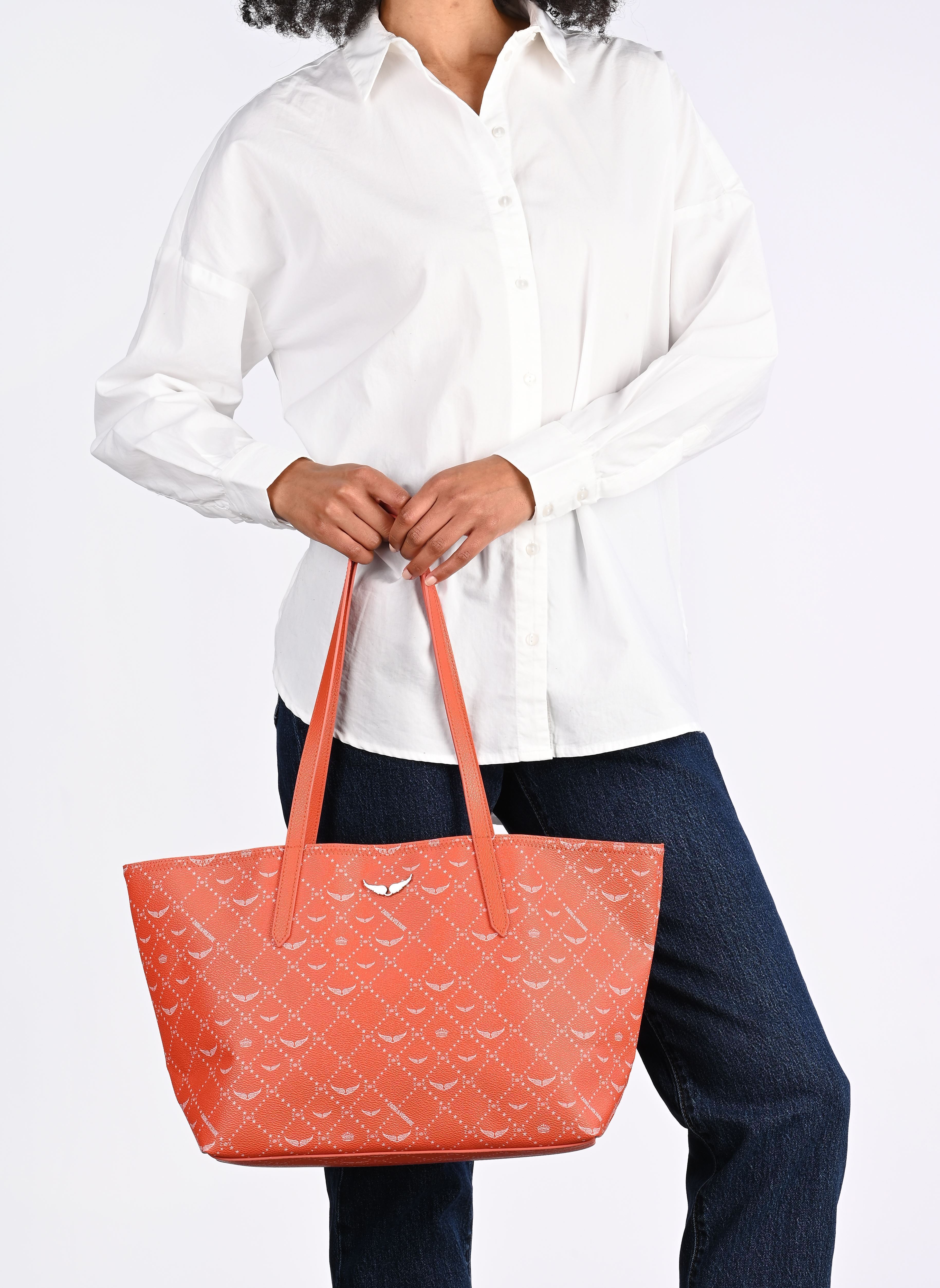 Shopper Z Shopper Monogram damen orange Zadig & Voltaire Shopper Z Shopper Monogram damen orange FLAME