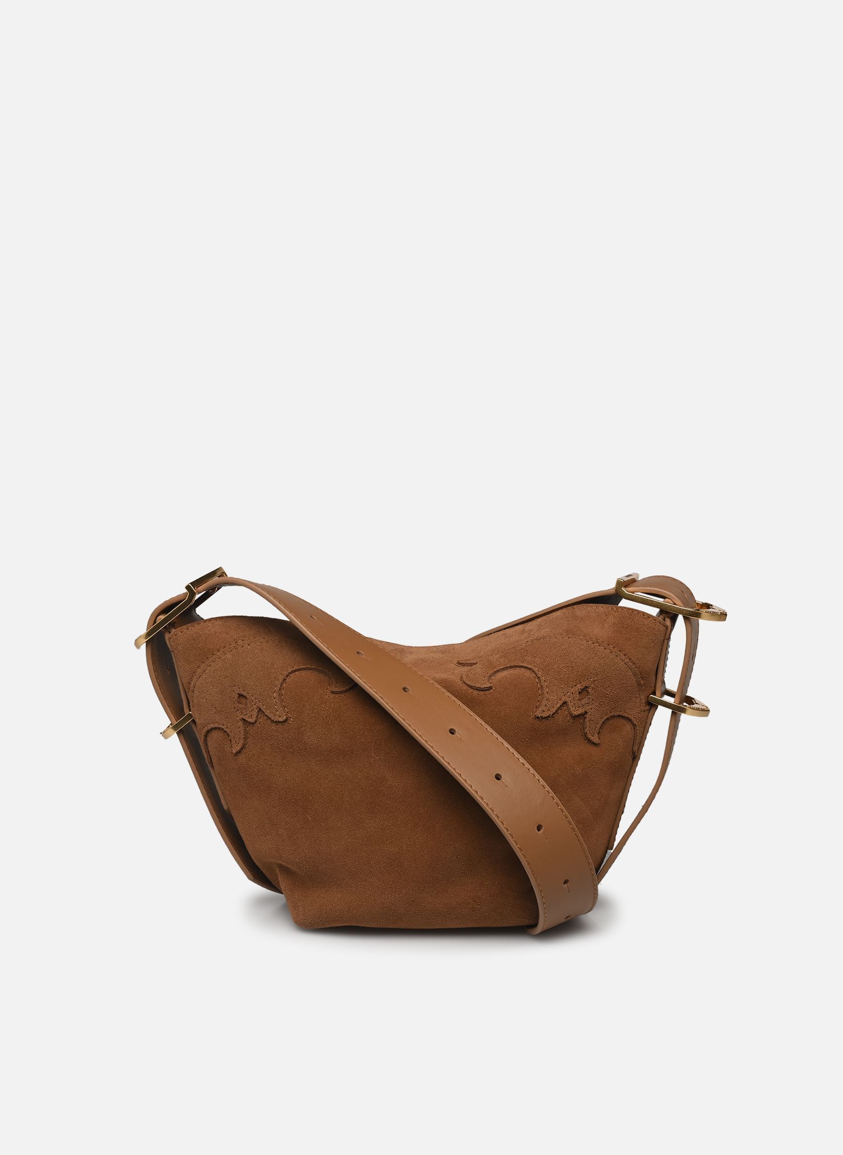 Umhängetaschen Baby Jane Western Suede damen braun Zadig & Voltaire Umhängetaschen Baby Jane Western Suede damen braun COGNAC