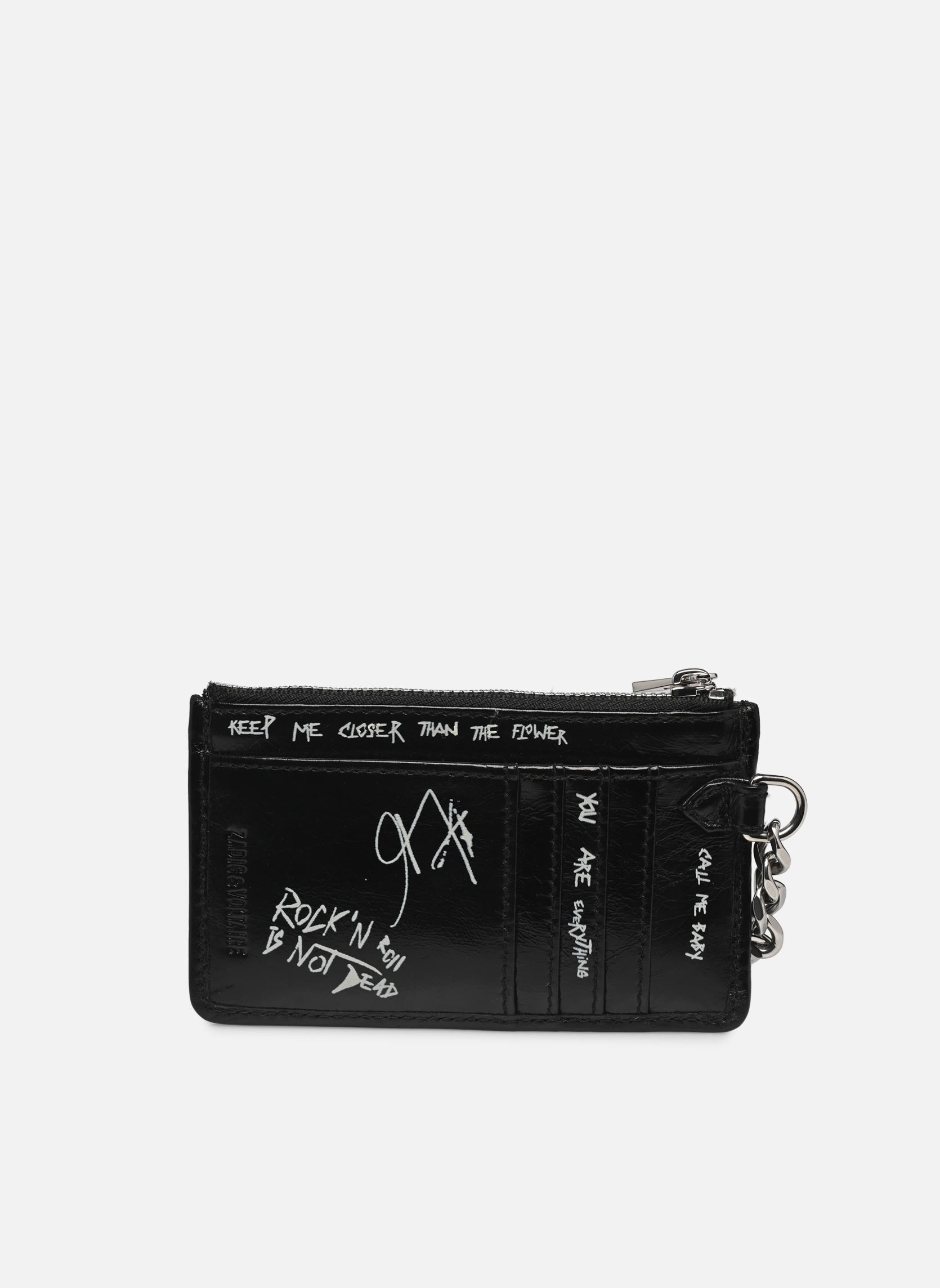 Porte-cartes Sunny Card Tag femme noir Zadig & Voltaire Porte-cartes Sunny Card Tag femme noir NOIR