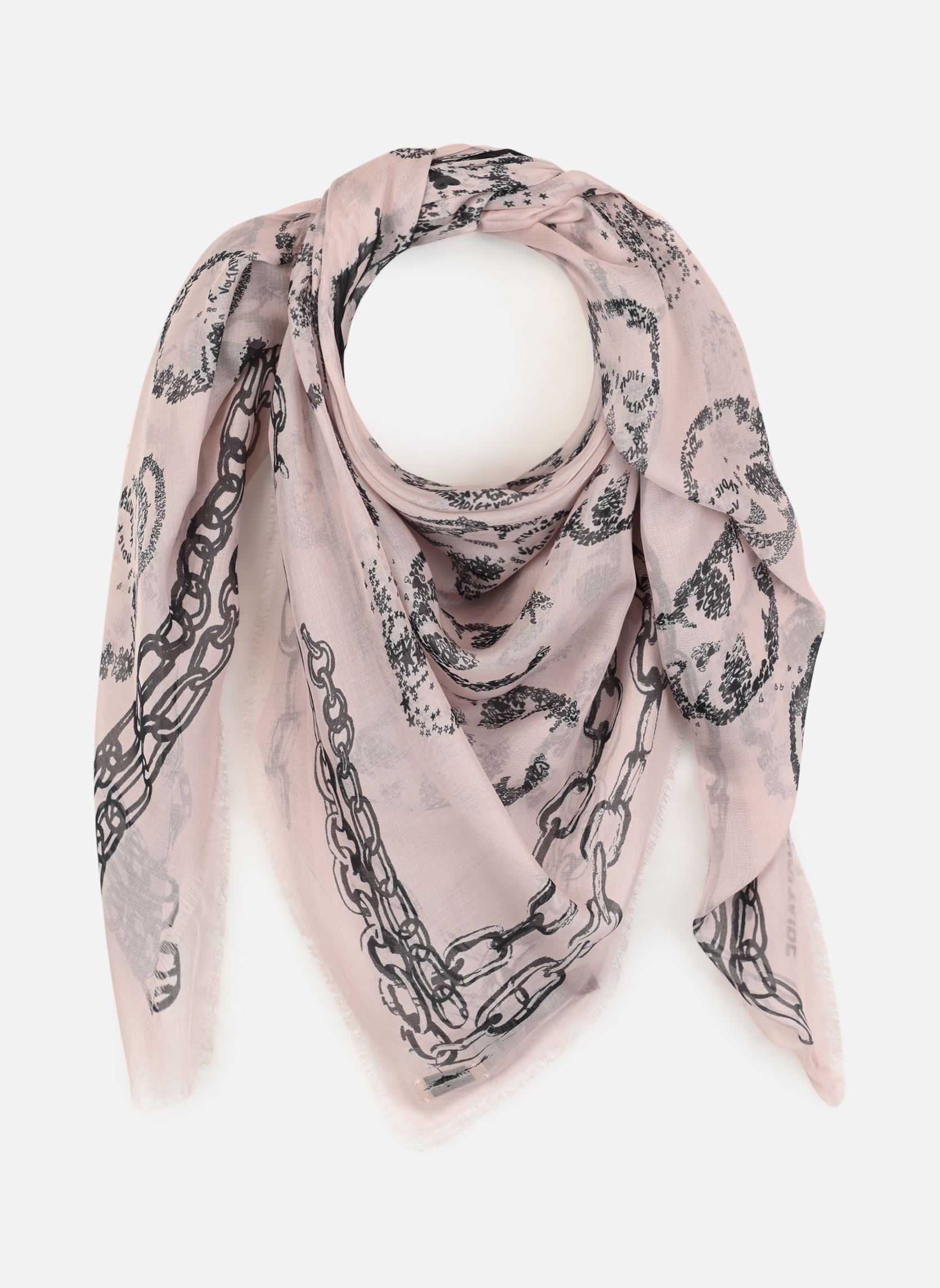 Sjaals Kerry Skull dames roze Zadig & Voltaire Sjaals Kerry Skull dames roze Bebe