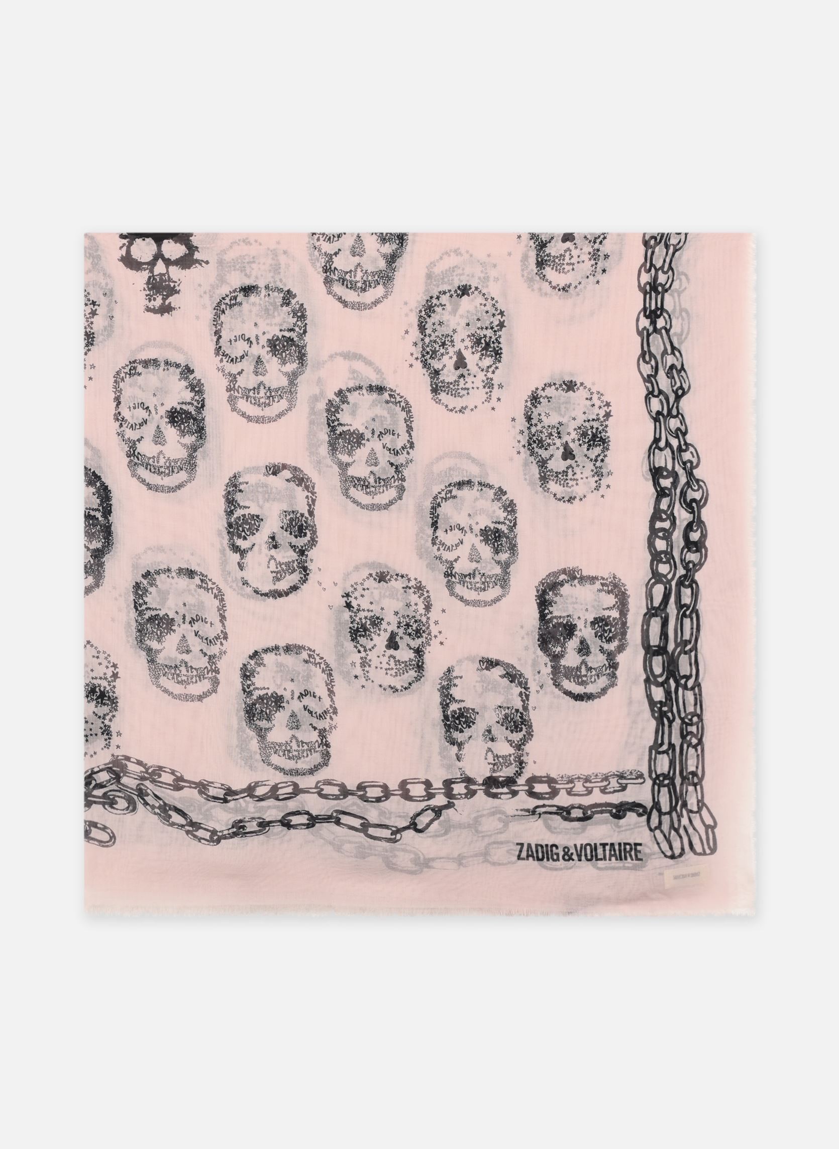 Sjaals Kerry Skull dames roze Zadig & Voltaire Sjaals Kerry Skull dames roze Bebe