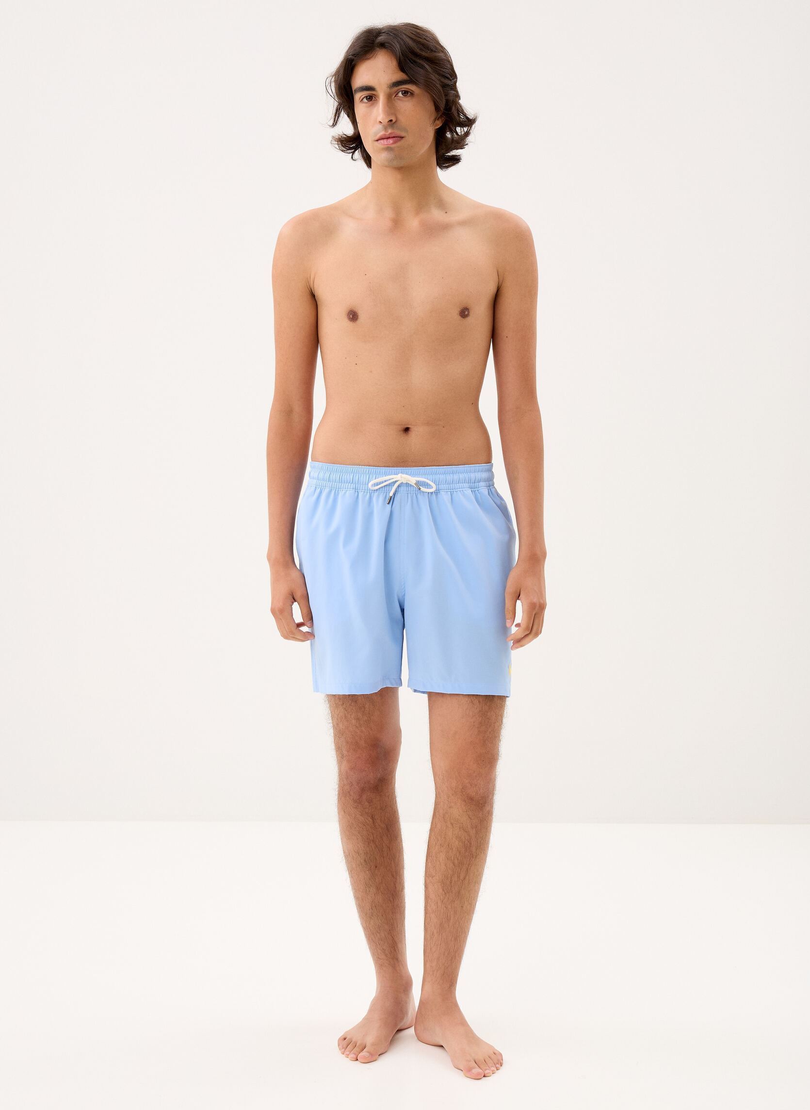 Shorts Traveler-Mid-Trunk 710957784 homme bleu Polo Ralph Lauren Shorts Traveler-Mid-Trunk 710957784 homme bleu AUSTIN BLUE
