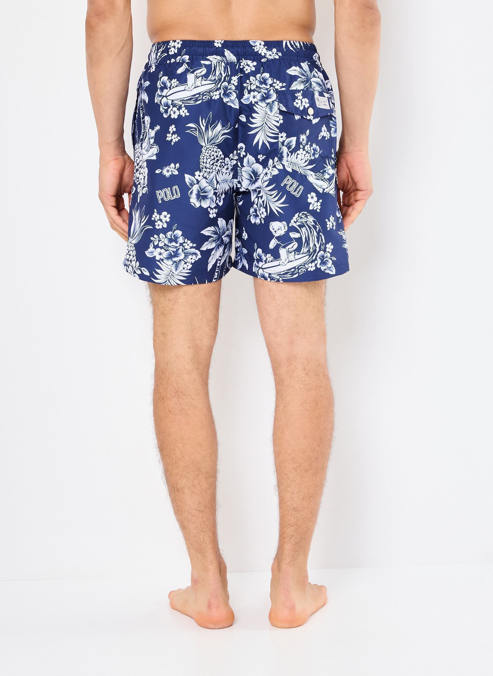 Zwemshorts Traveler-Mid-Trunk 710963323 heren blauw Polo Ralph Lauren Zwemshorts Traveler-Mid-Trunk 710963323 heren blauw TWO TONE BEAR SP25