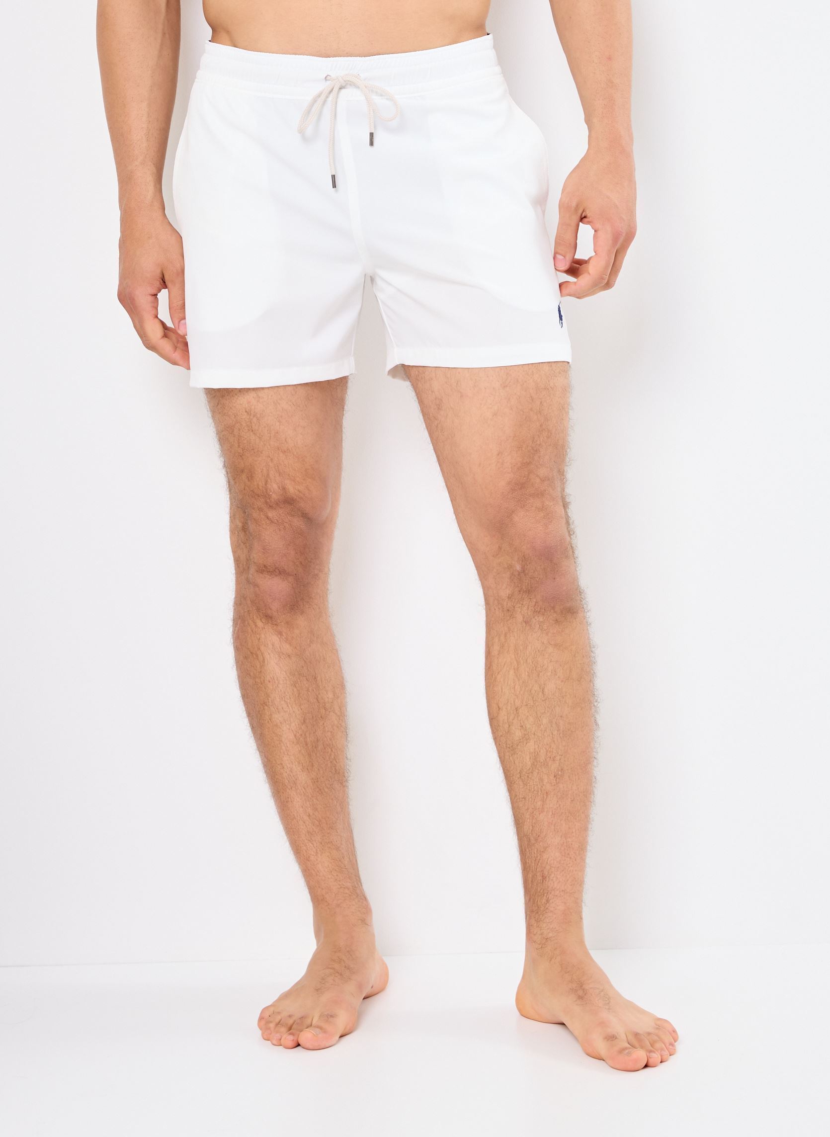 Shorts de bain Slftraveler-Mid-Trunk 710969031 homme blanc Polo Ralph Lauren Shorts de bain Slftraveler-Mid-Trunk 710969031 homme blanc WHITE