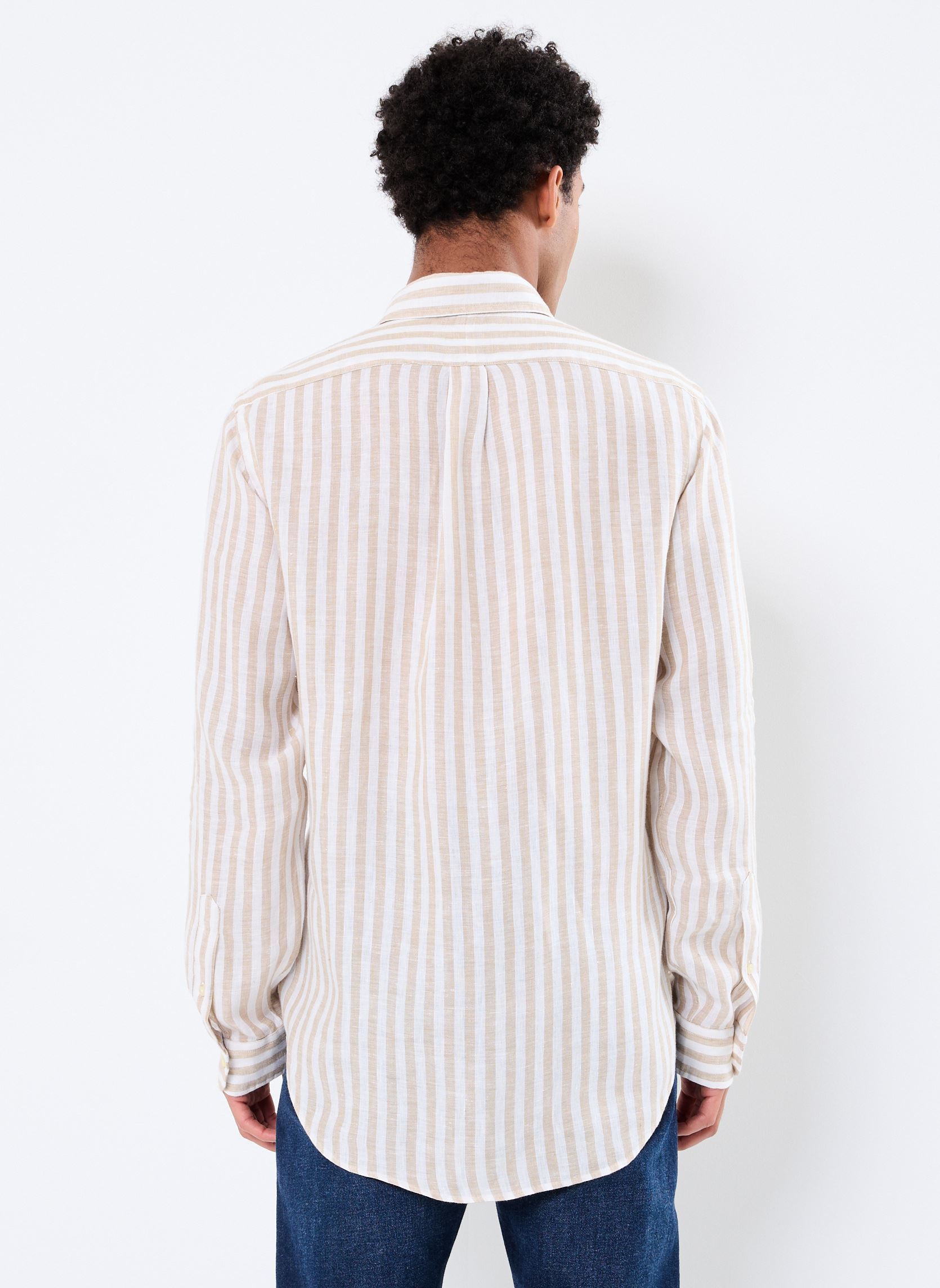 Camicie Cubdppcs-Long Sleeve-Sport Shirt uomo multicolore Polo Ralph Lauren Camicie Cubdppcs-Long Sleeve-Sport Shirt uomo multicolore 5138C COASTAL BEIGE/WHITE