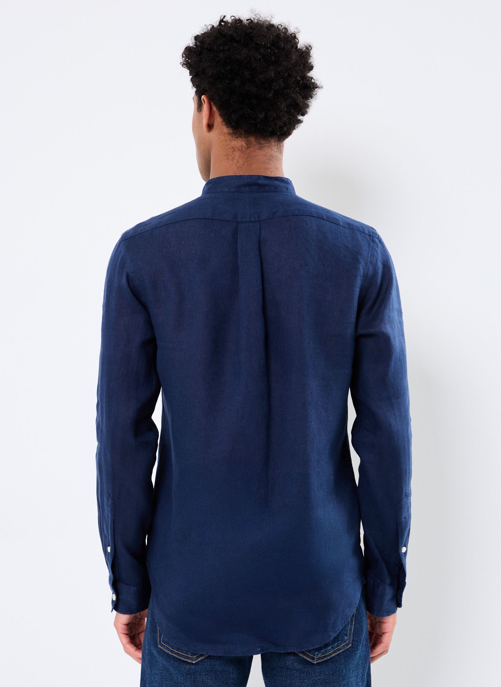 Chemises Slpsbbndppcs-Long Sleeve-Sport Shirt homme bleu Polo Ralph Lauren Chemises Slpsbbndppcs-Long Sleeve-Sport Shirt homme bleu NEWPORT NAVY