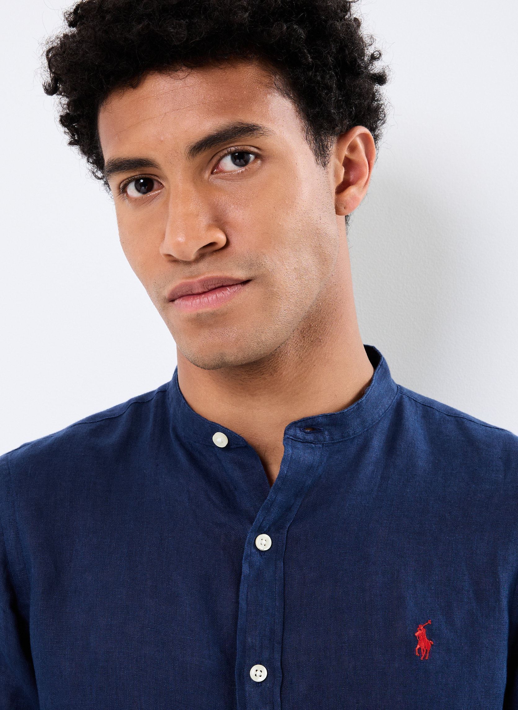 Chemises Slpsbbndppcs-Long Sleeve-Sport Shirt homme bleu Polo Ralph Lauren Chemises Slpsbbndppcs-Long Sleeve-Sport Shirt homme bleu NEWPORT NAVY