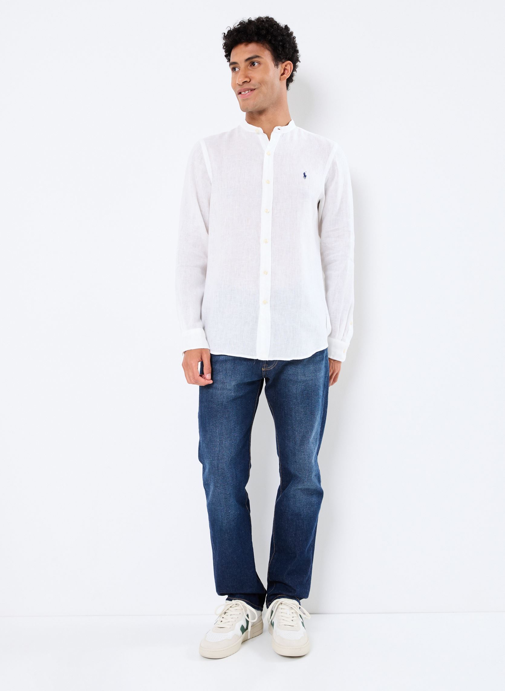 Hemden Slpsbbndppcs-Long Sleeve-Sport Shirt herren weiß Polo Ralph Lauren Hemden Slpsbbndppcs-Long Sleeve-Sport Shirt herren weiß CERAMIC WHITE