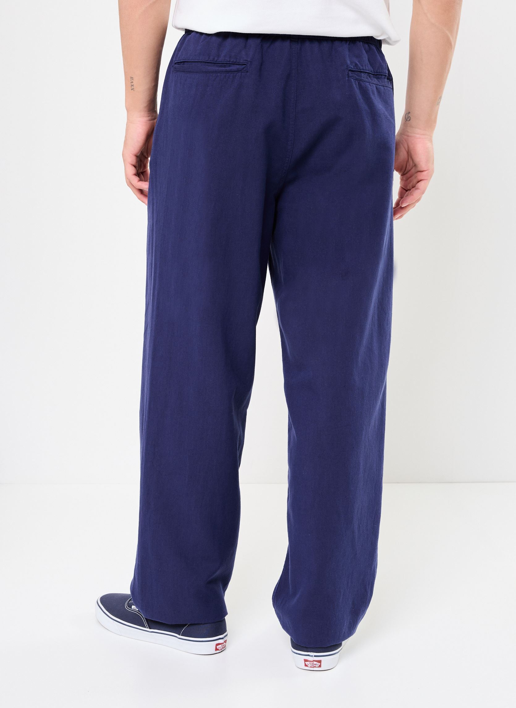 Rechte broeken Cfprepeasyp-Pleated heren blauw Polo Ralph Lauren Rechte broeken Cfprepeasyp-Pleated heren blauw NEWPORT NAVY