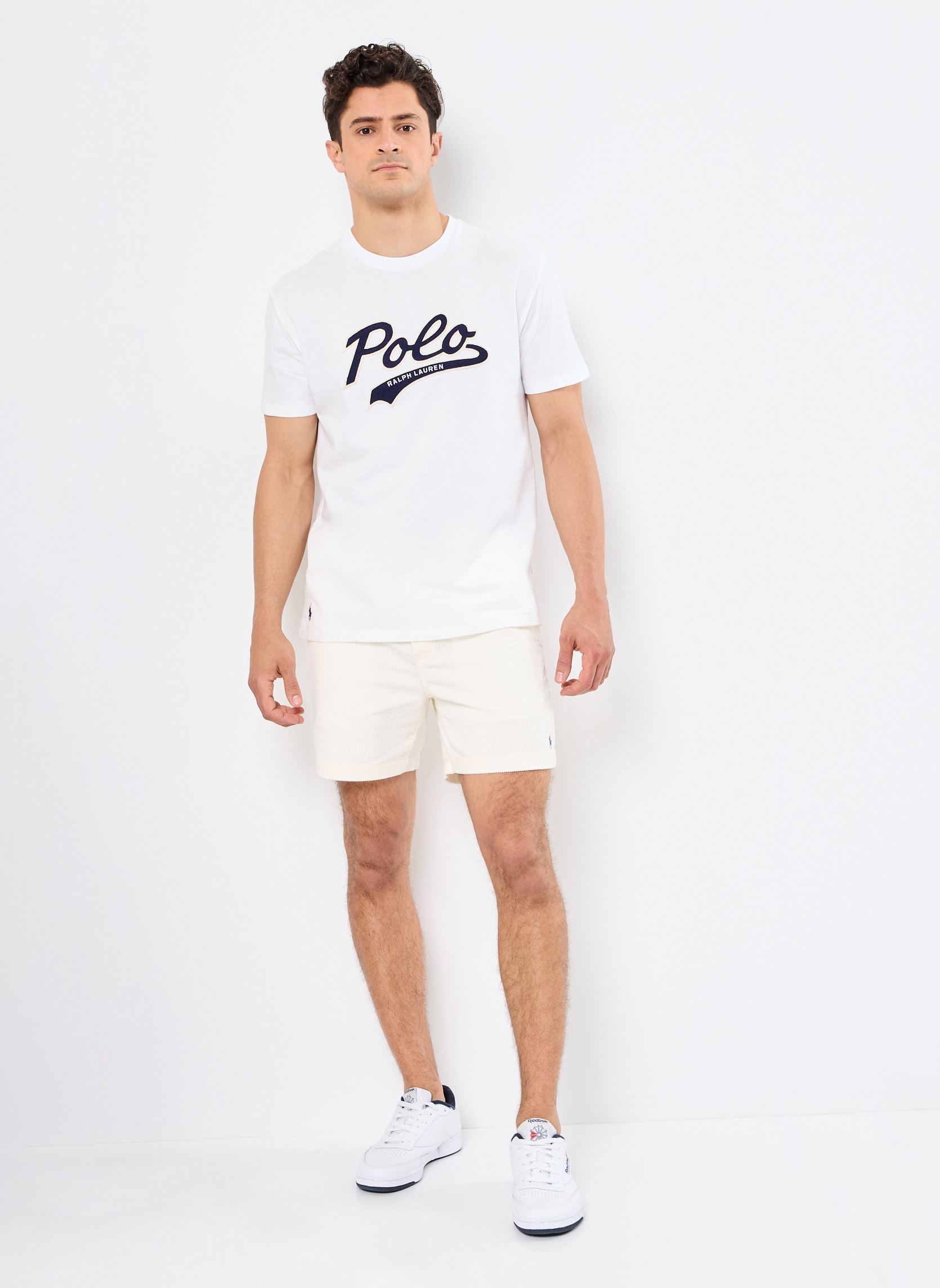 Shorts Cfprepsters-Flat-Short 710800214 homme blanc Polo Ralph Lauren Shorts Cfprepsters-Flat-Short 710800214 homme blanc WARM WHITE