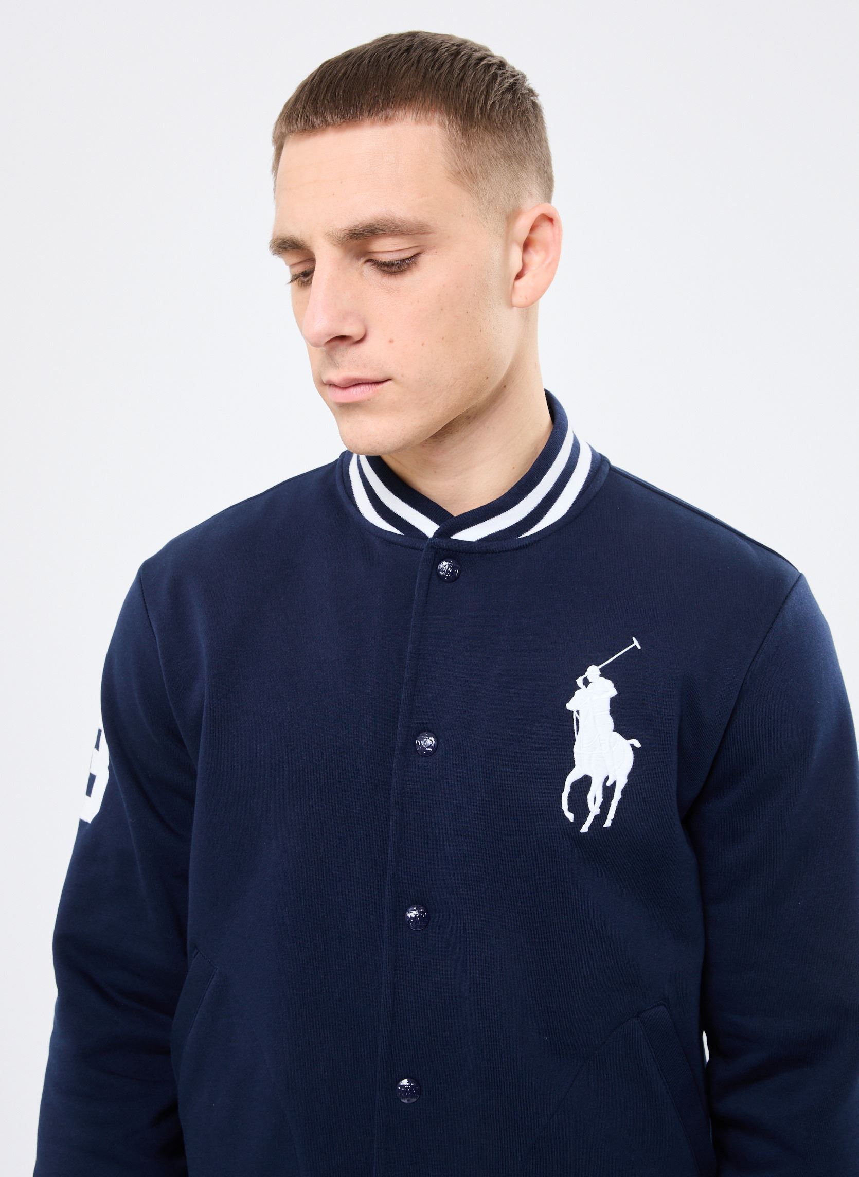 Sweatshirts Lsbaseballm2-Long Sleeve-Sweatshirt heren blauw Polo Ralph Lauren Sweatshirts Lsbaseballm2-Long Sleeve-Sweatshirt heren blauw CRUISE NAVY