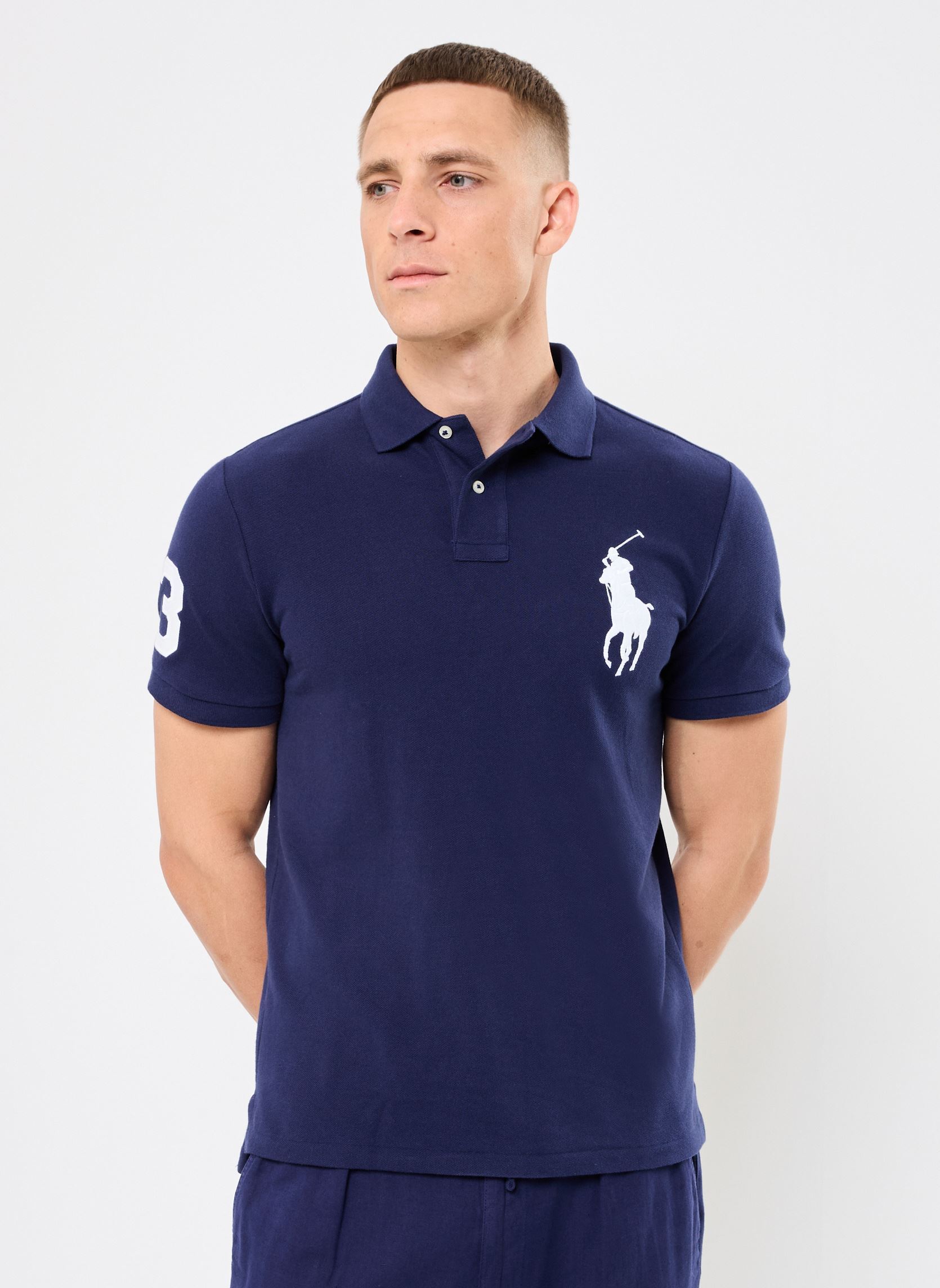 Polo Polo Ralph Lauren POLO COUPE DROITE BIG POLO PLAYER EU - vue 2