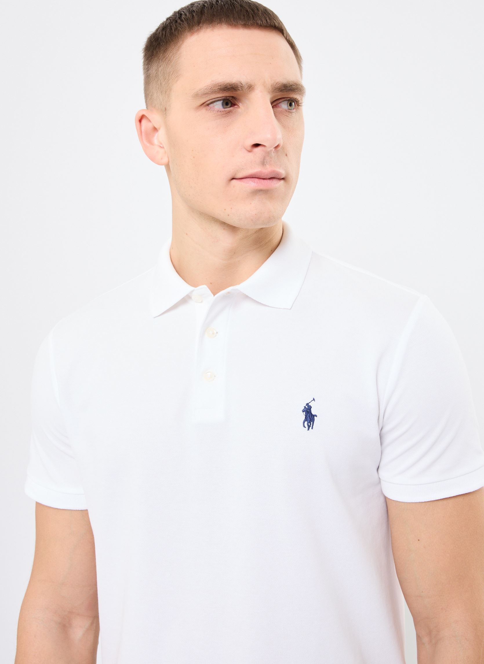 Ralph Lauren POLO GOLF Short Sleeve Striped Polo Shirt Men's XL cotton white type Vintage Second Hand main image 1