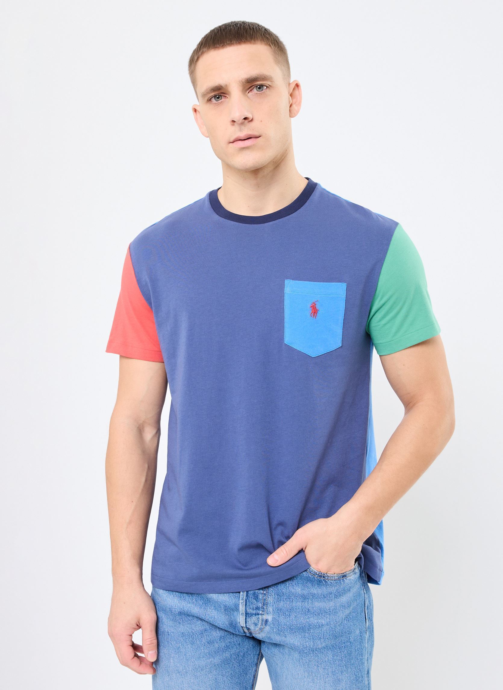 Vêtements Polo Ralph Lauren Sscnclsm12 Short Sleeve T Shirt pour Accessoires - vue 2