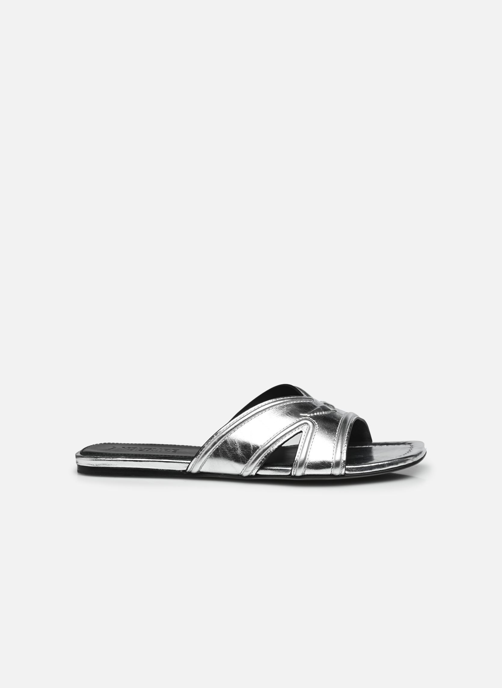 Pantoletten und Clogs Azora Mule Vintage Metal damen silber Zadig & Voltaire Pantoletten und Clogs Azora Mule Vintage Metal damen silber Silver