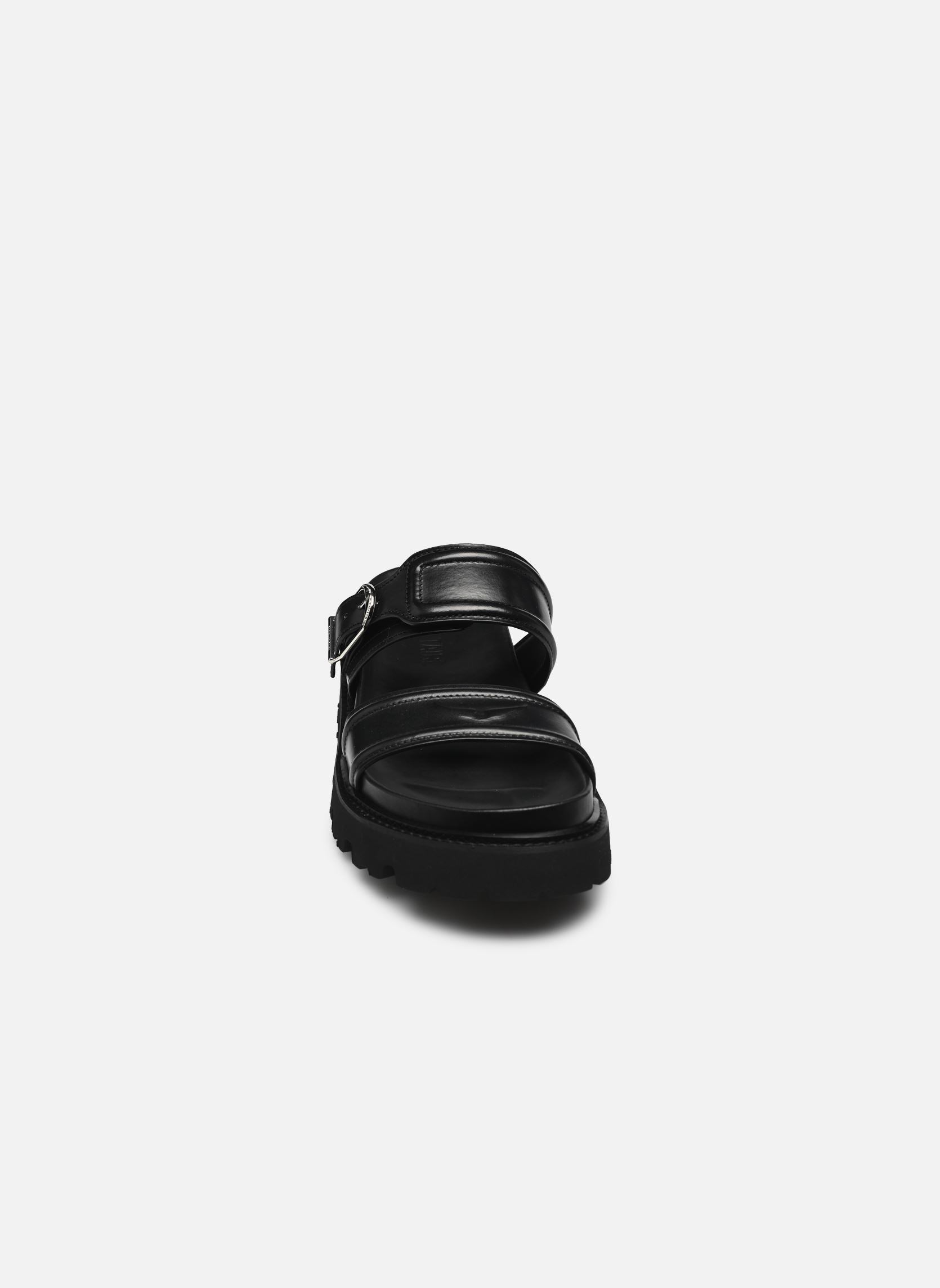 Pantoletten und Clogs Ride Mule Semi-Shiny Calfskin damen schwarz Zadig & Voltaire Pantoletten und Clogs Ride Mule Semi-Shiny Calfskin damen schwarz Black