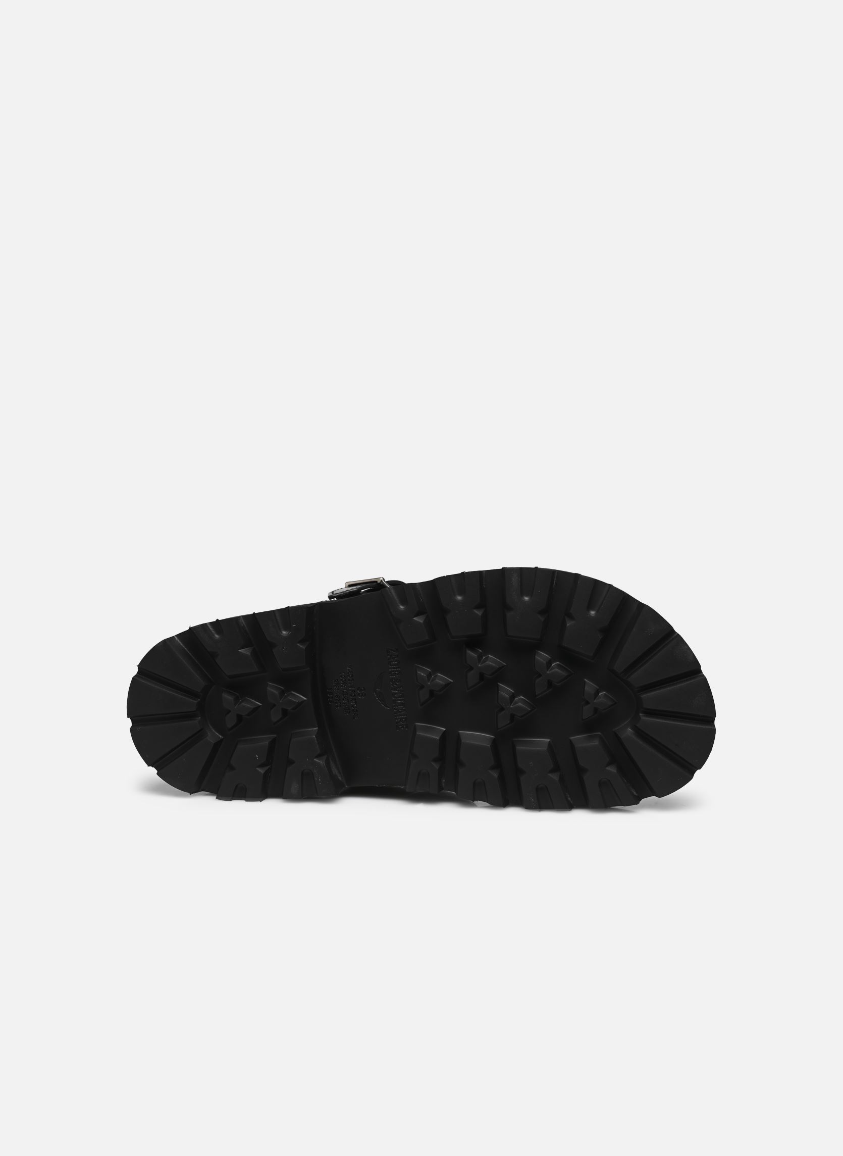Pantoletten und Clogs Ride Mule Semi-Shiny Calfskin damen schwarz Zadig & Voltaire Pantoletten und Clogs Ride Mule Semi-Shiny Calfskin damen schwarz Black