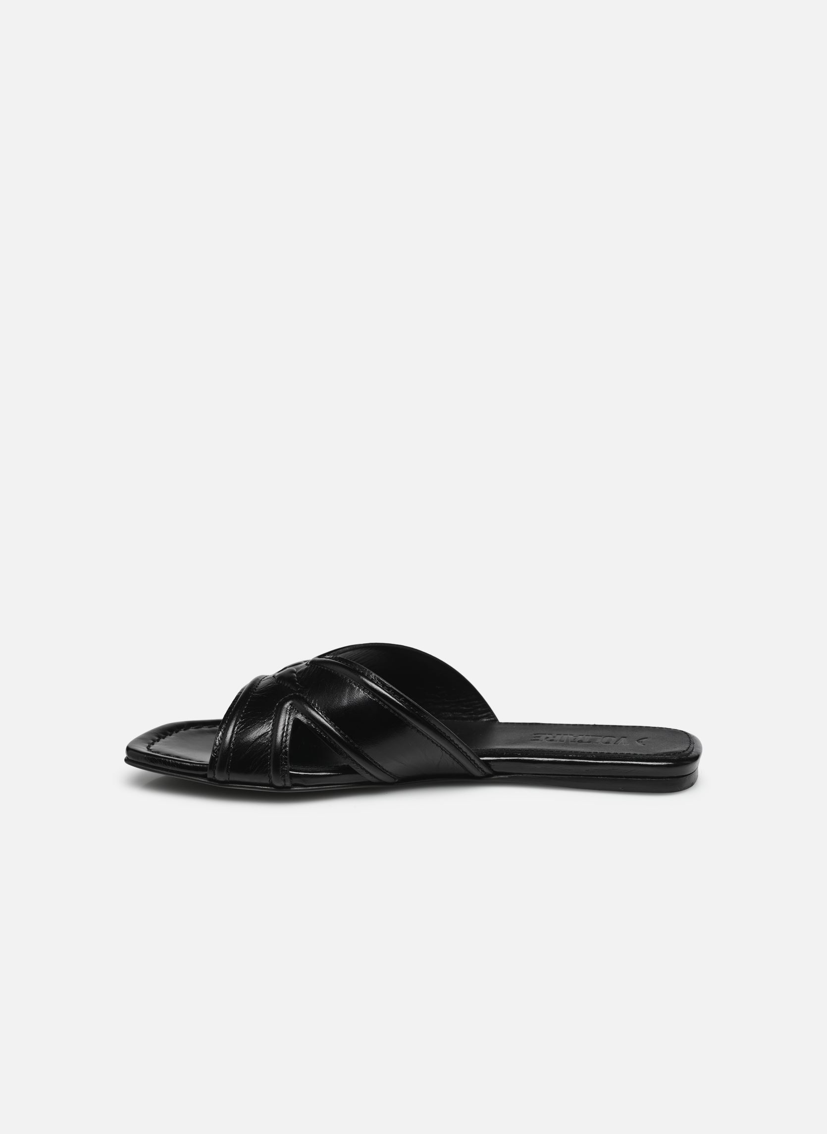 Muilen en klompen Azora Mule Vintage Patent dames zwart Zadig & Voltaire Muilen en klompen Azora Mule Vintage Patent dames zwart Noir