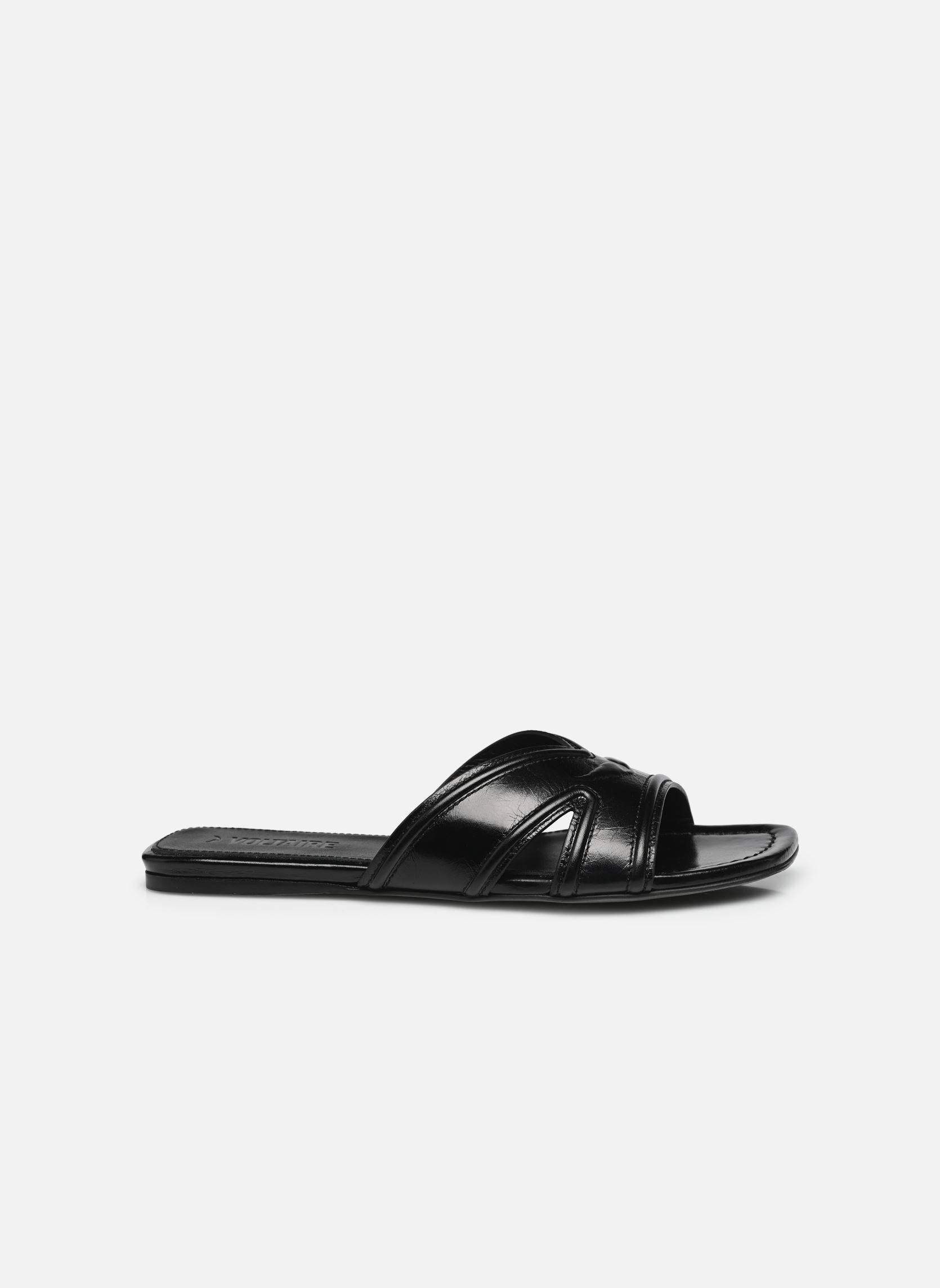 Muilen en klompen Azora Mule Vintage Patent dames zwart Zadig & Voltaire Muilen en klompen Azora Mule Vintage Patent dames zwart Noir