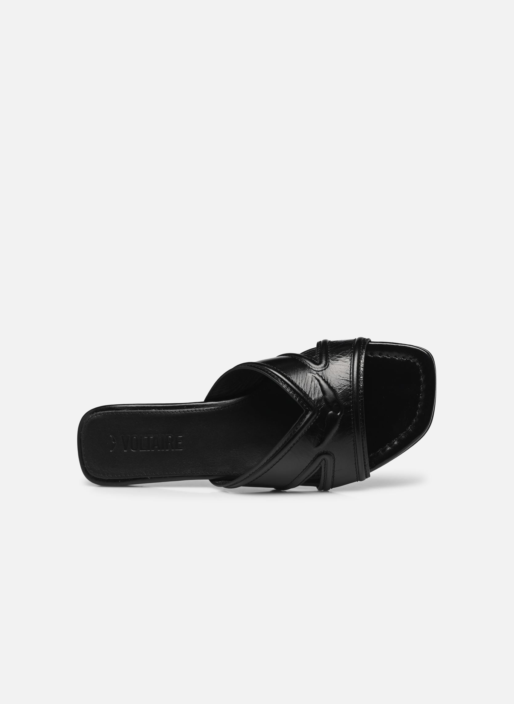 Muilen en klompen Azora Mule Vintage Patent dames zwart Zadig & Voltaire Muilen en klompen Azora Mule Vintage Patent dames zwart Noir