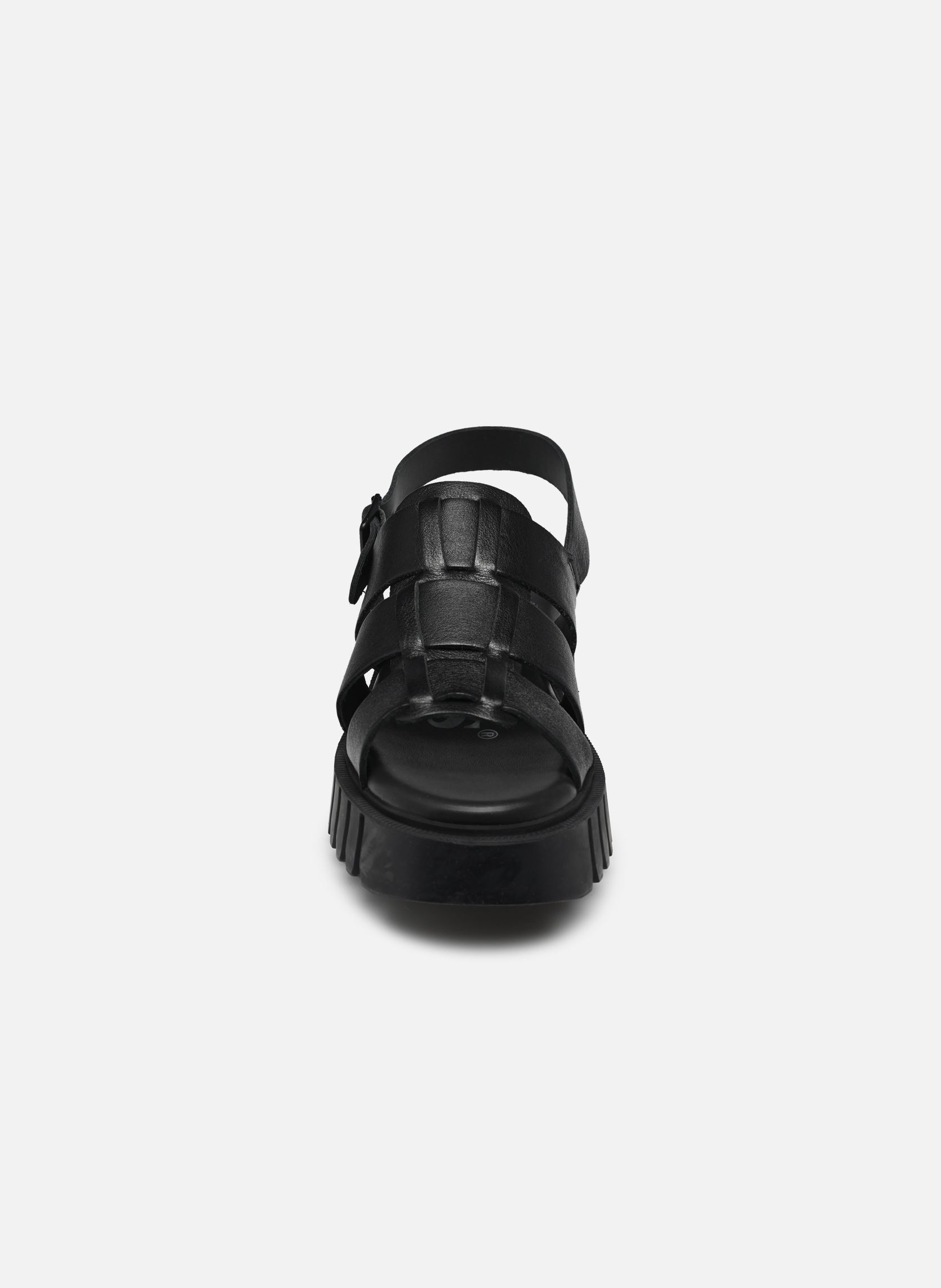 Keil- und Plateausandalen KICK FALIYA damen schwarz Kickers Keil- und Plateausandalen KICK FALIYA damen schwarz Noir
